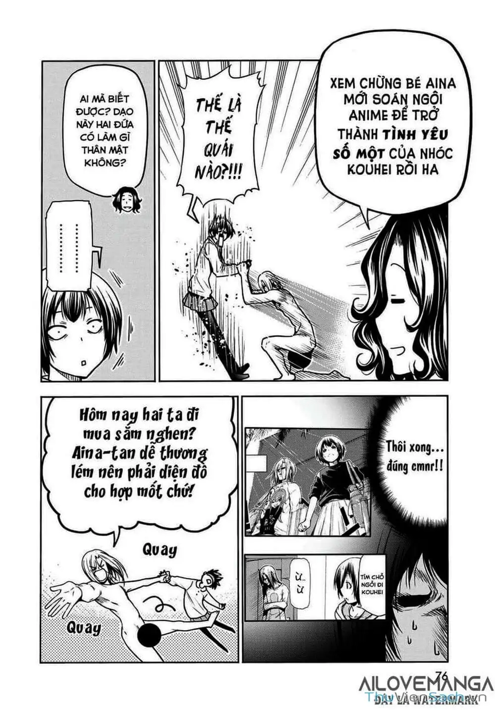 Truyện Tranh Cô Gái Thích Lặn - Grand Blue trang 3