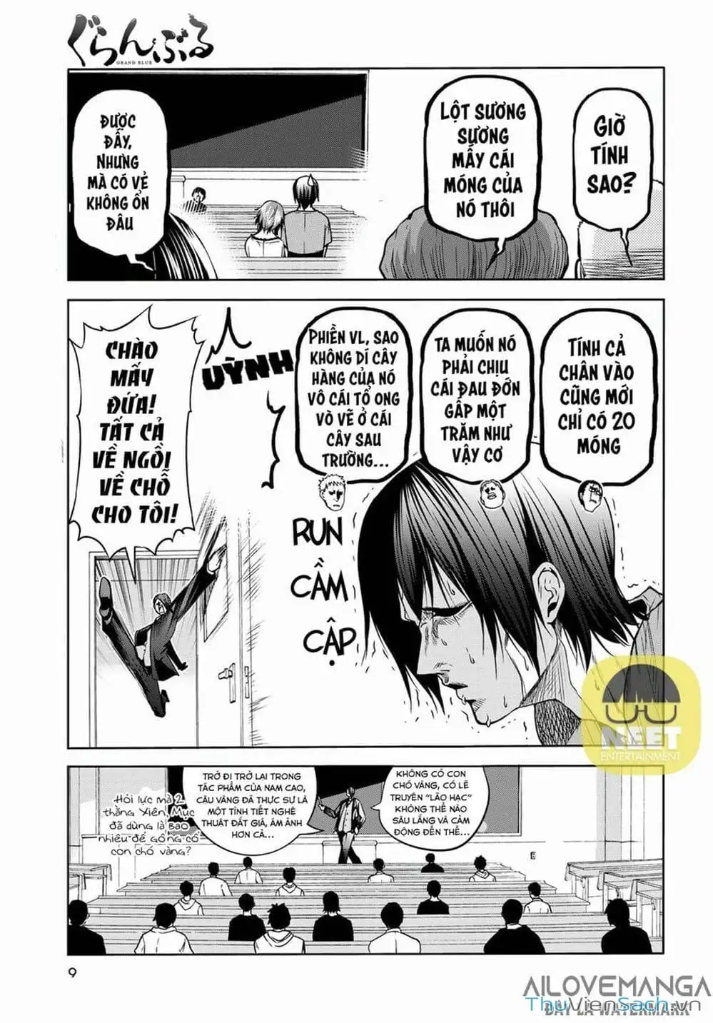 Truyện Tranh Cô Gái Thích Lặn - Grand Blue trang 3