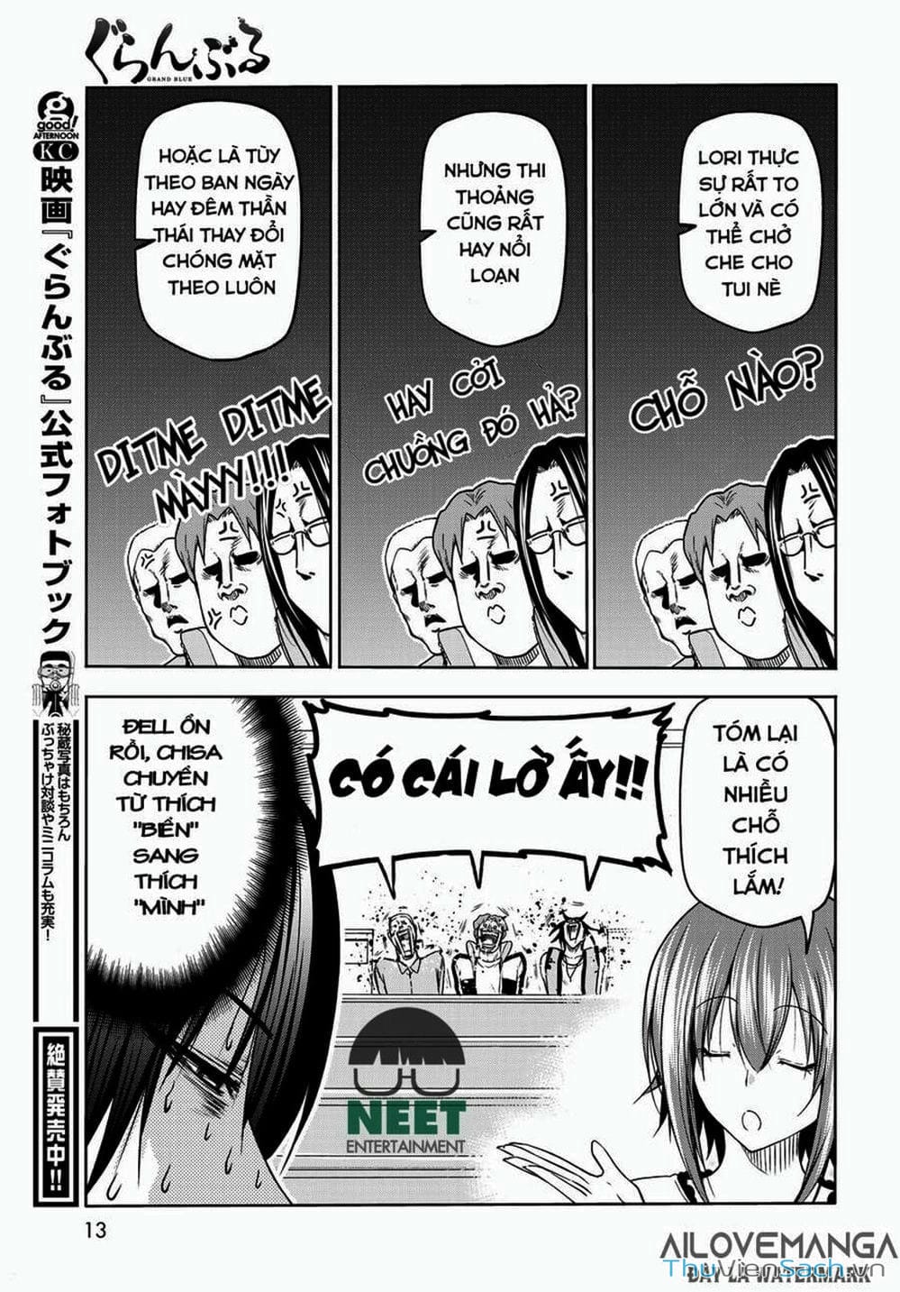 Truyện Tranh Cô Gái Thích Lặn - Grand Blue trang 3