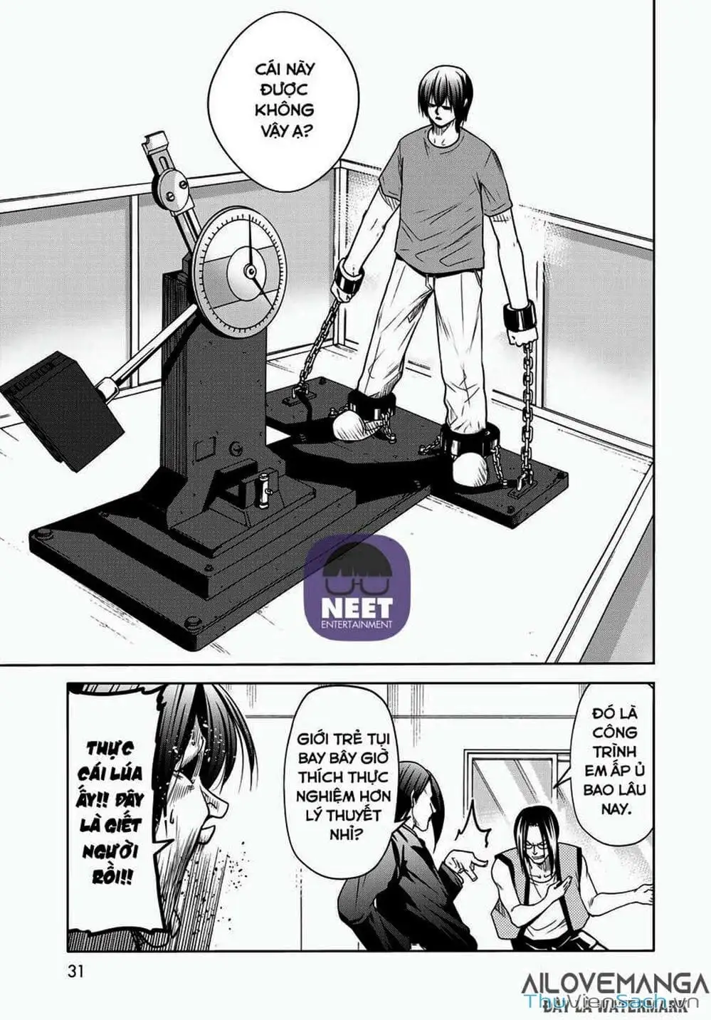 Truyện Tranh Cô Gái Thích Lặn - Grand Blue trang 3