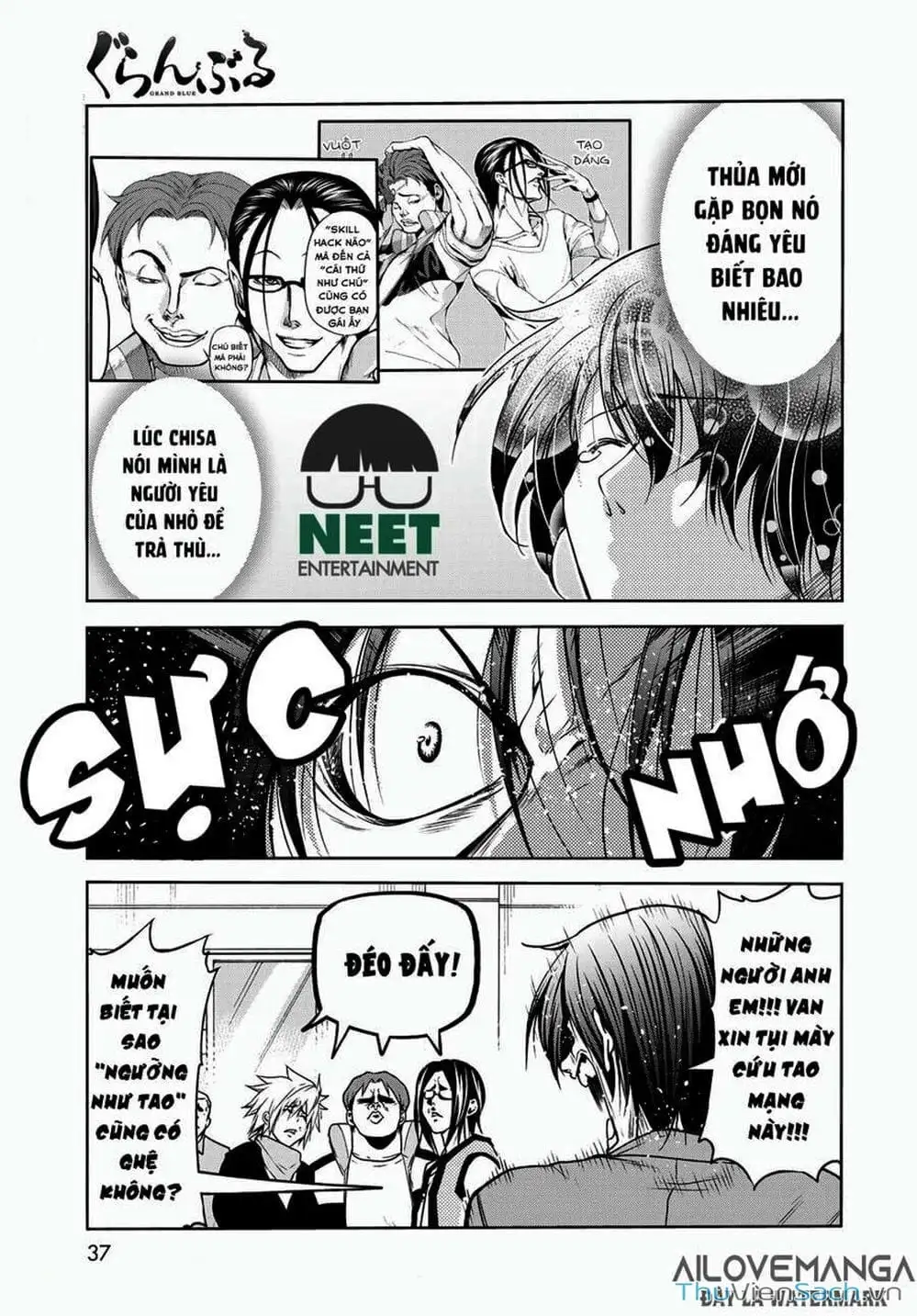 Truyện Tranh Cô Gái Thích Lặn - Grand Blue trang 3