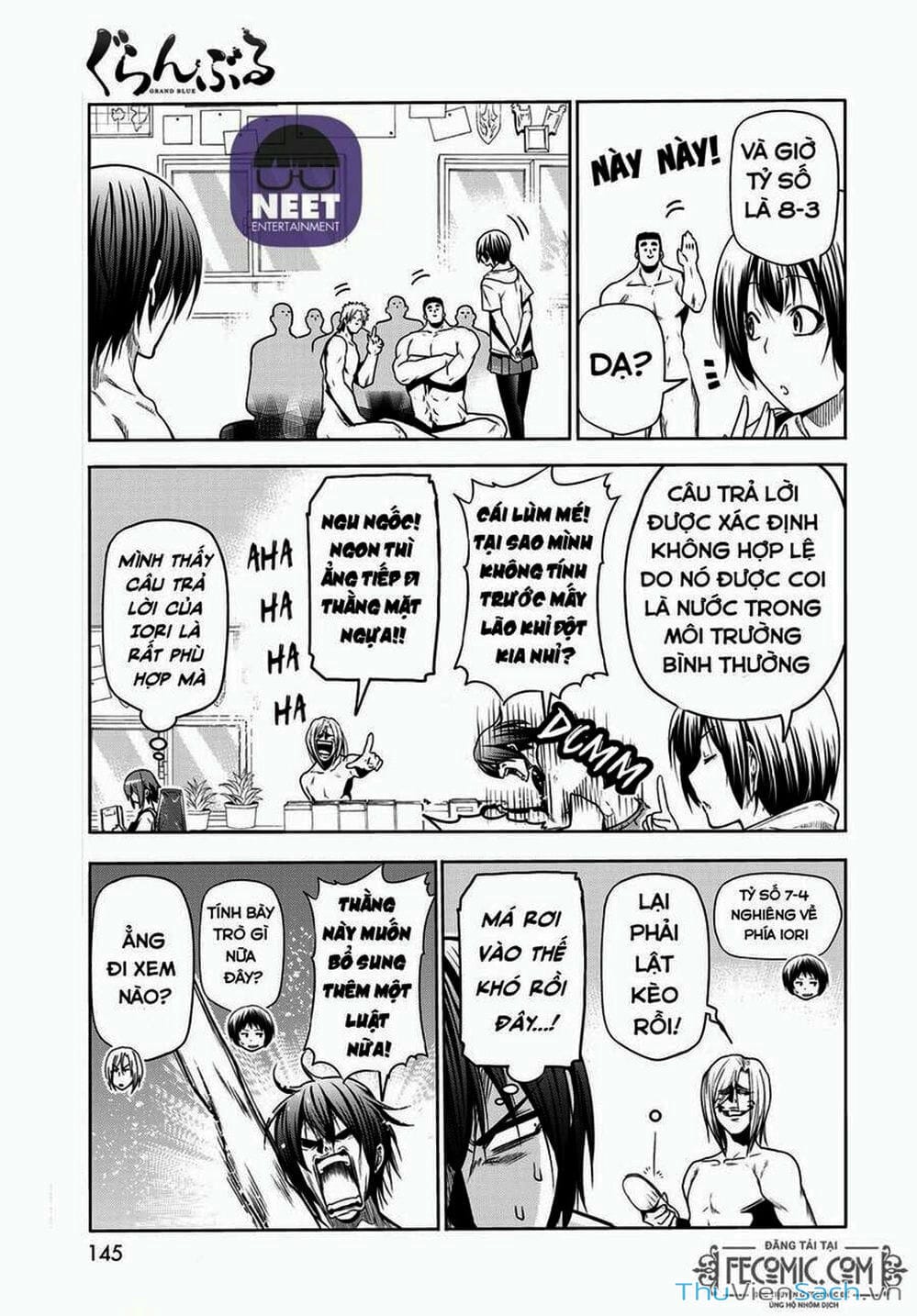 Truyện Tranh Cô Gái Thích Lặn - Grand Blue trang 3