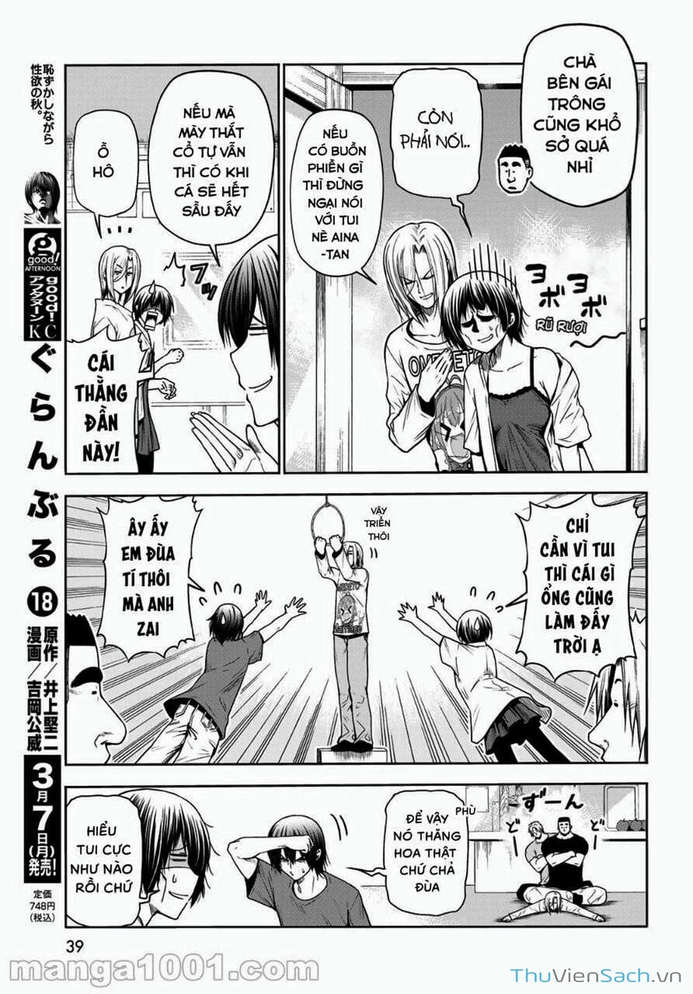 Truyện Tranh Cô Gái Thích Lặn - Grand Blue trang 3