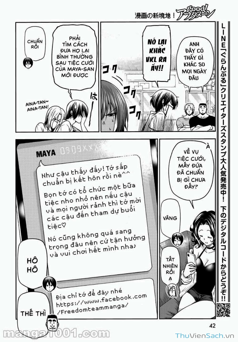 Truyện Tranh Cô Gái Thích Lặn - Grand Blue trang 3