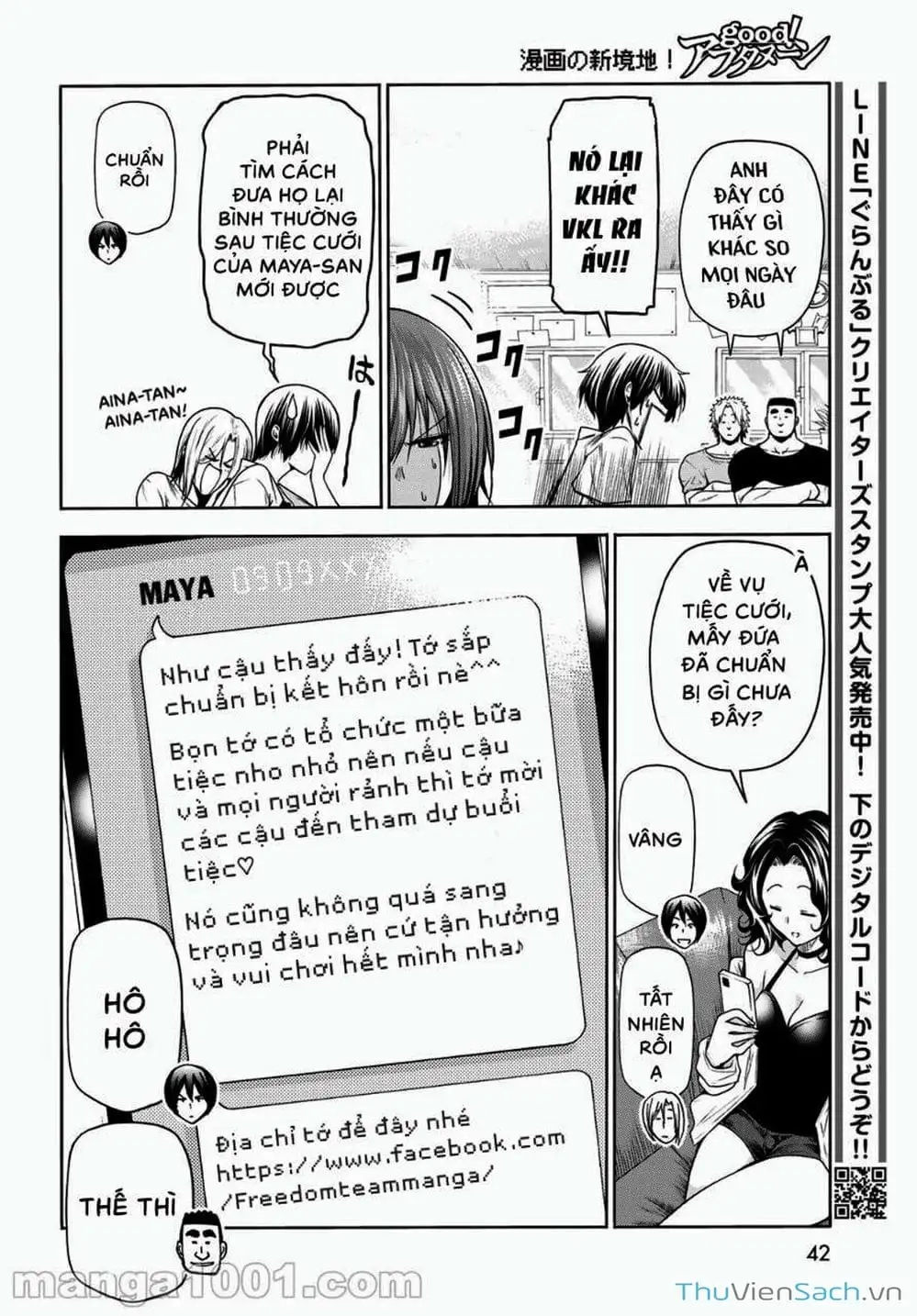 Truyện Tranh Cô Gái Thích Lặn - Grand Blue trang 3