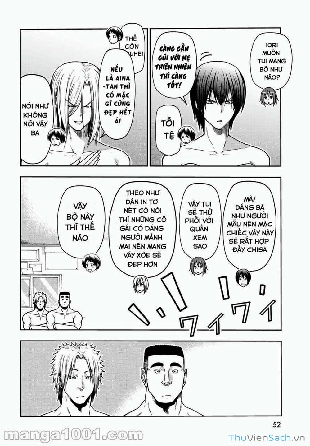 Truyện Tranh Cô Gái Thích Lặn - Grand Blue trang 3