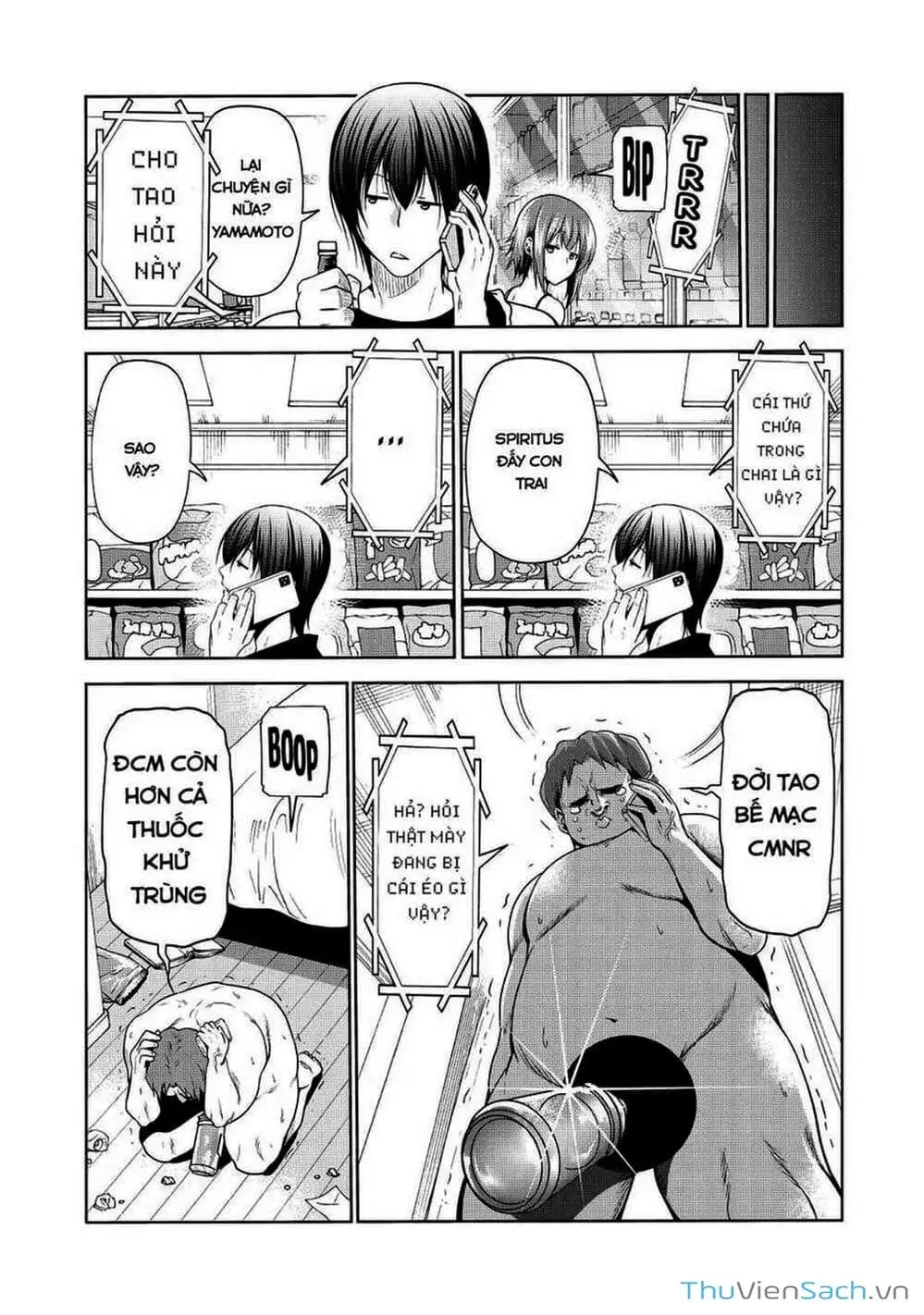 Truyện Tranh Cô Gái Thích Lặn - Grand Blue trang 3