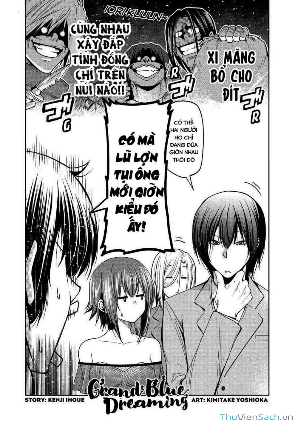 Truyện Tranh Cô Gái Thích Lặn - Grand Blue trang 3