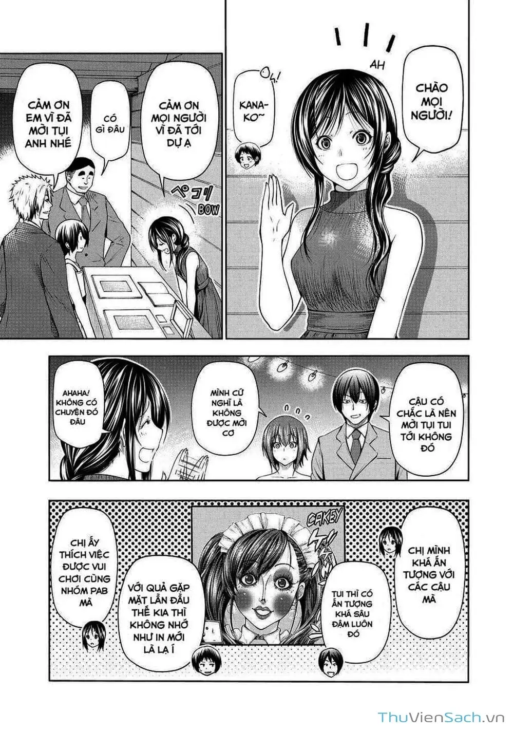 Truyện Tranh Cô Gái Thích Lặn - Grand Blue trang 3