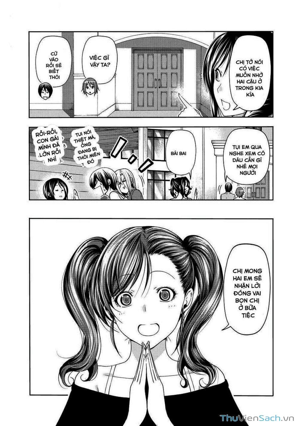 Truyện Tranh Cô Gái Thích Lặn - Grand Blue trang 3