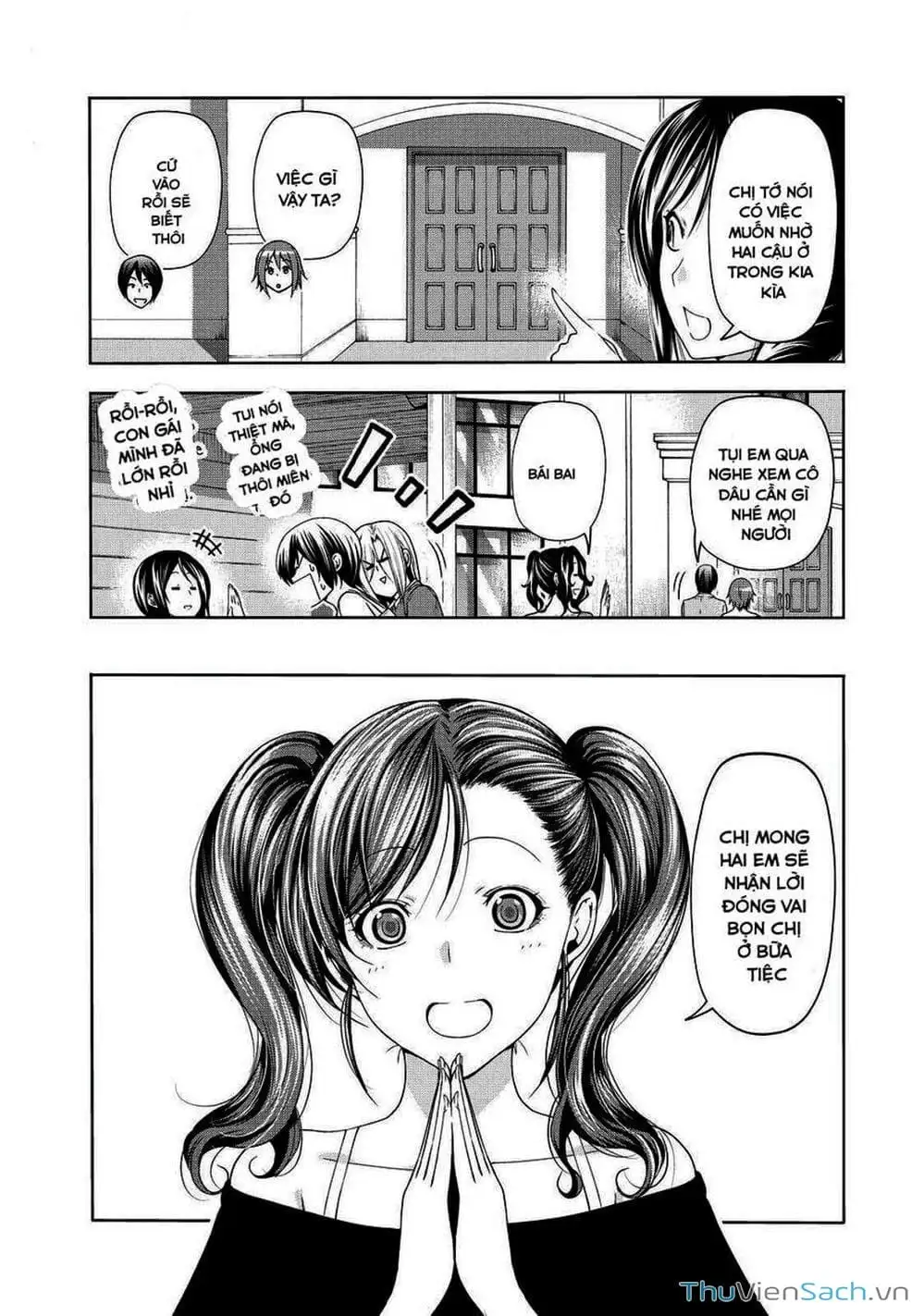 Truyện Tranh Cô Gái Thích Lặn - Grand Blue trang 3