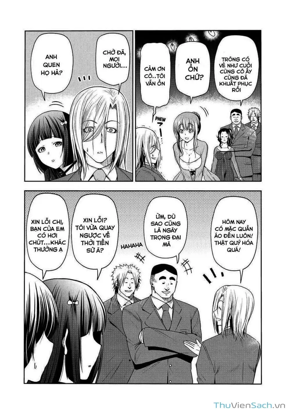 Truyện Tranh Cô Gái Thích Lặn - Grand Blue trang 3