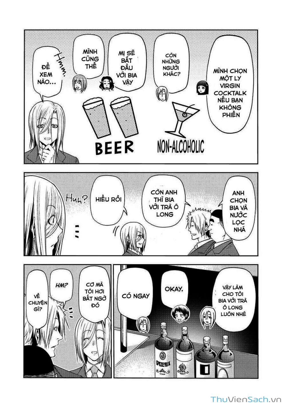 Truyện Tranh Cô Gái Thích Lặn - Grand Blue trang 3