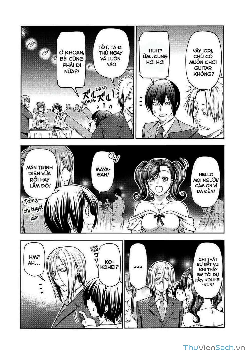 Truyện Tranh Cô Gái Thích Lặn - Grand Blue trang 3