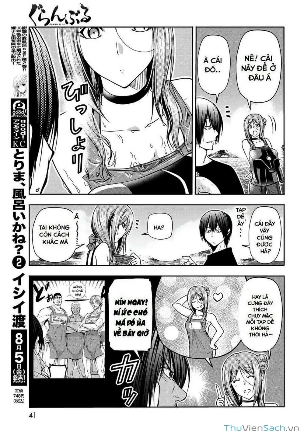 Truyện Tranh Cô Gái Thích Lặn - Grand Blue trang 3