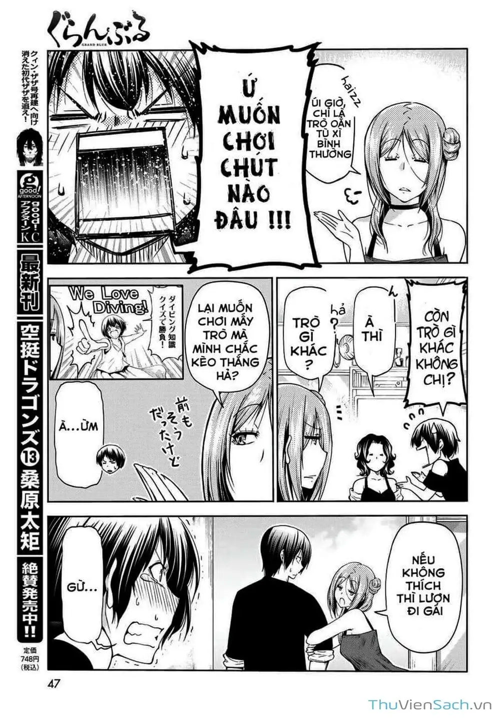 Truyện Tranh Cô Gái Thích Lặn - Grand Blue trang 3