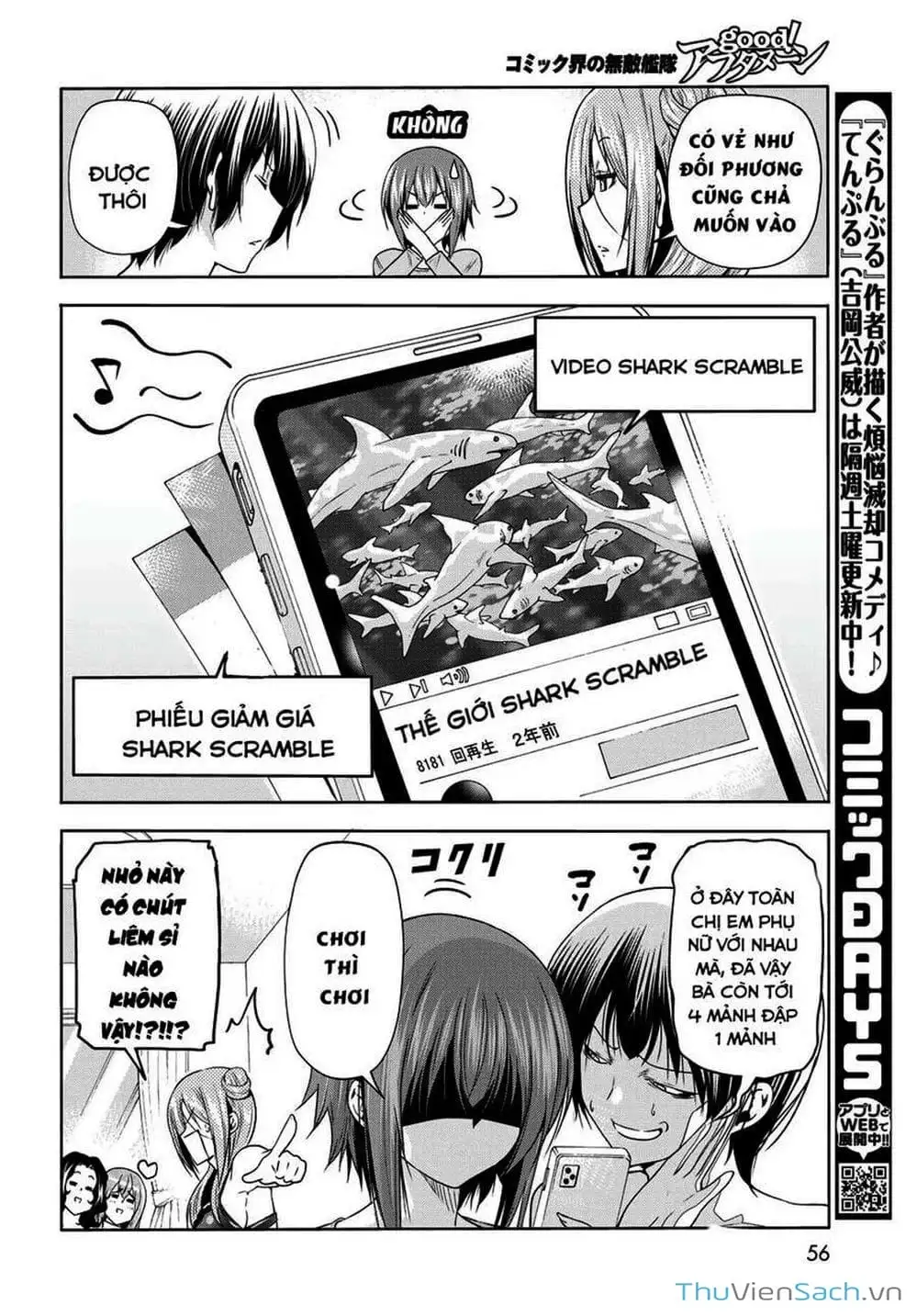 Truyện Tranh Cô Gái Thích Lặn - Grand Blue trang 3