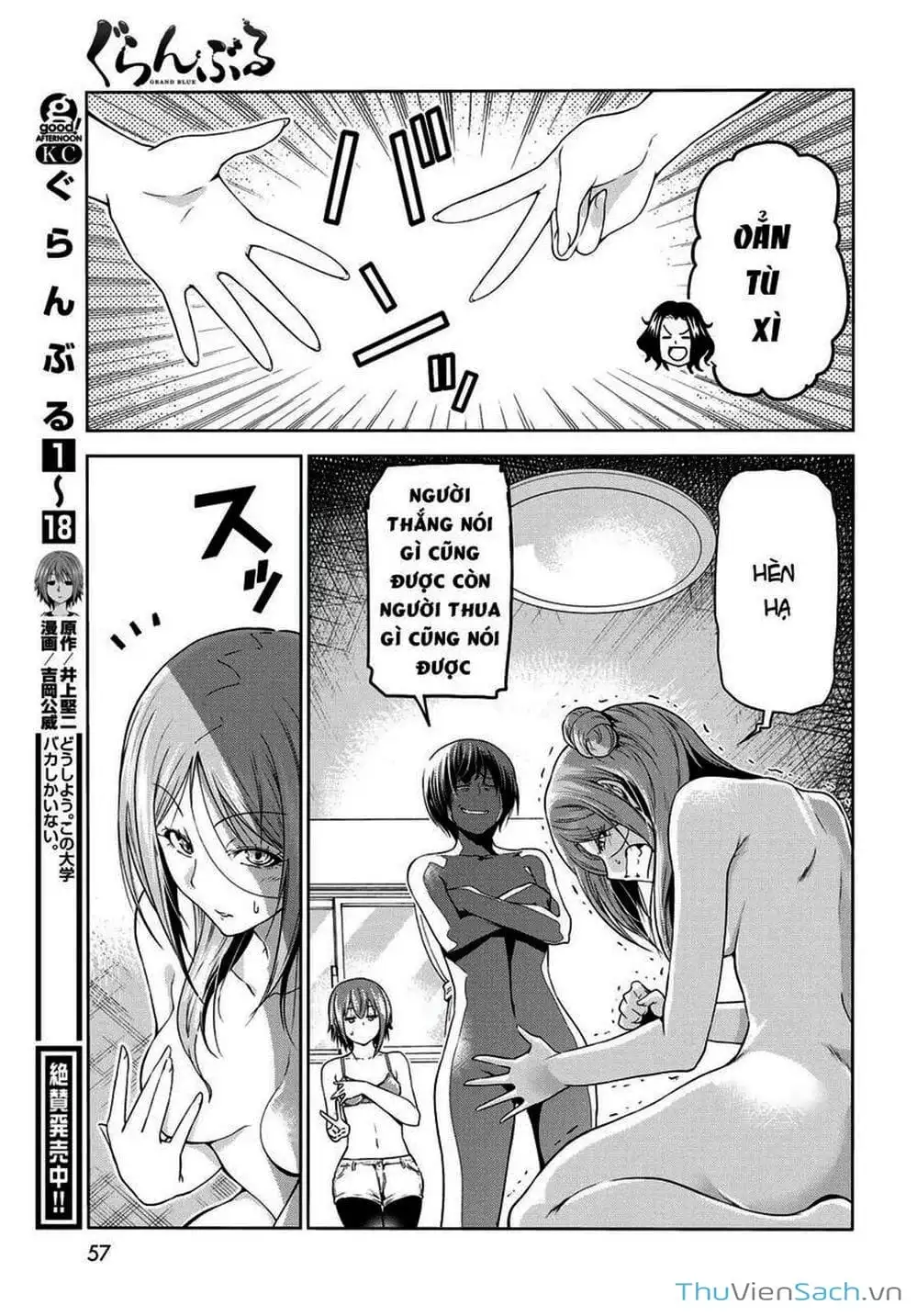 Truyện Tranh Cô Gái Thích Lặn - Grand Blue trang 3