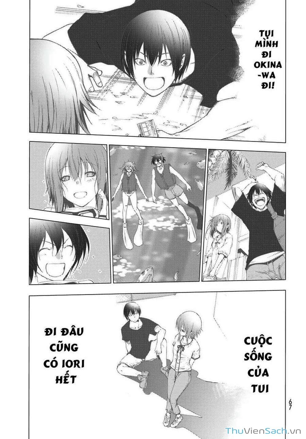 Truyện Tranh Cô Gái Thích Lặn - Grand Blue trang 3