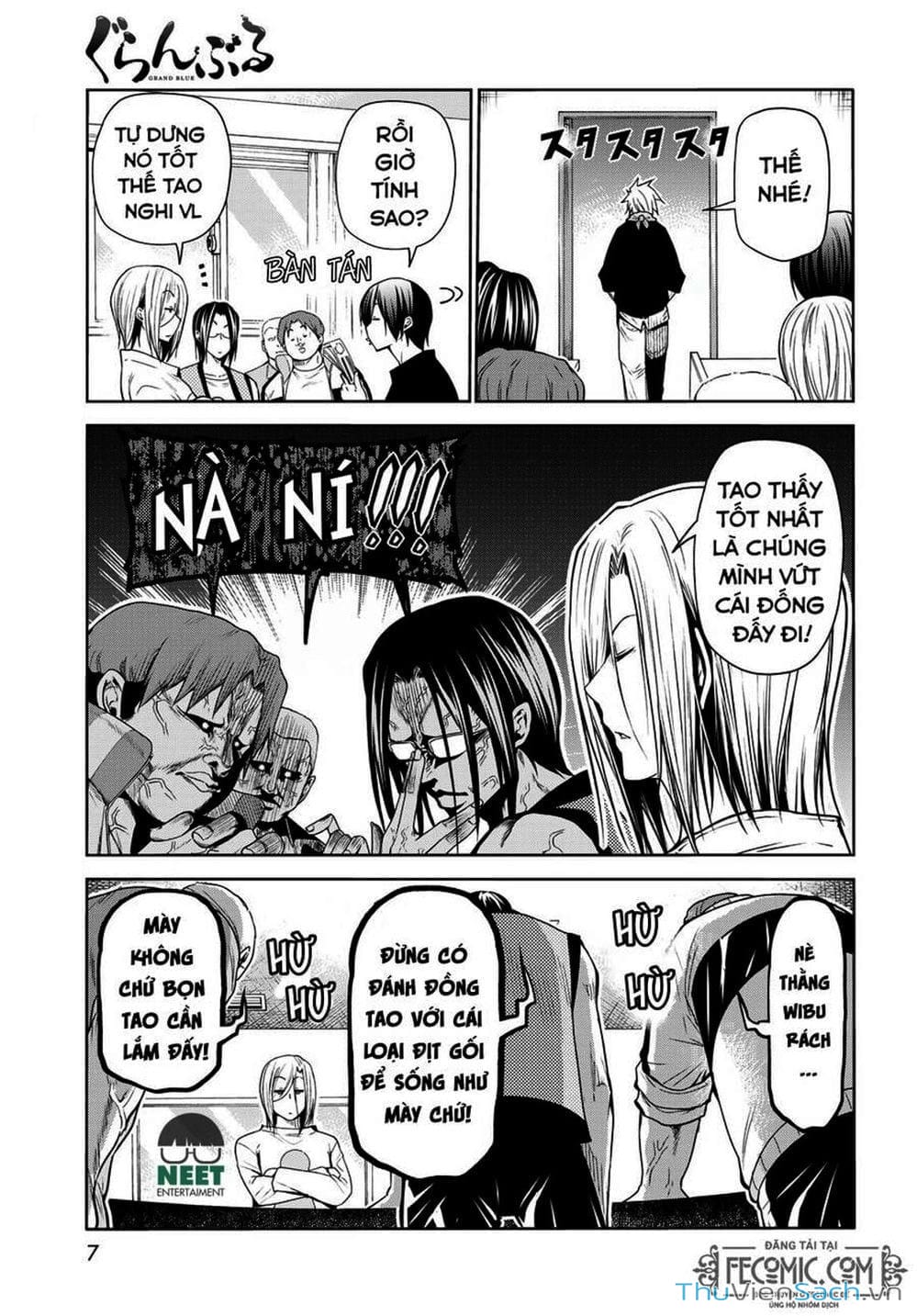 Truyện Tranh Cô Gái Thích Lặn - Grand Blue trang 3