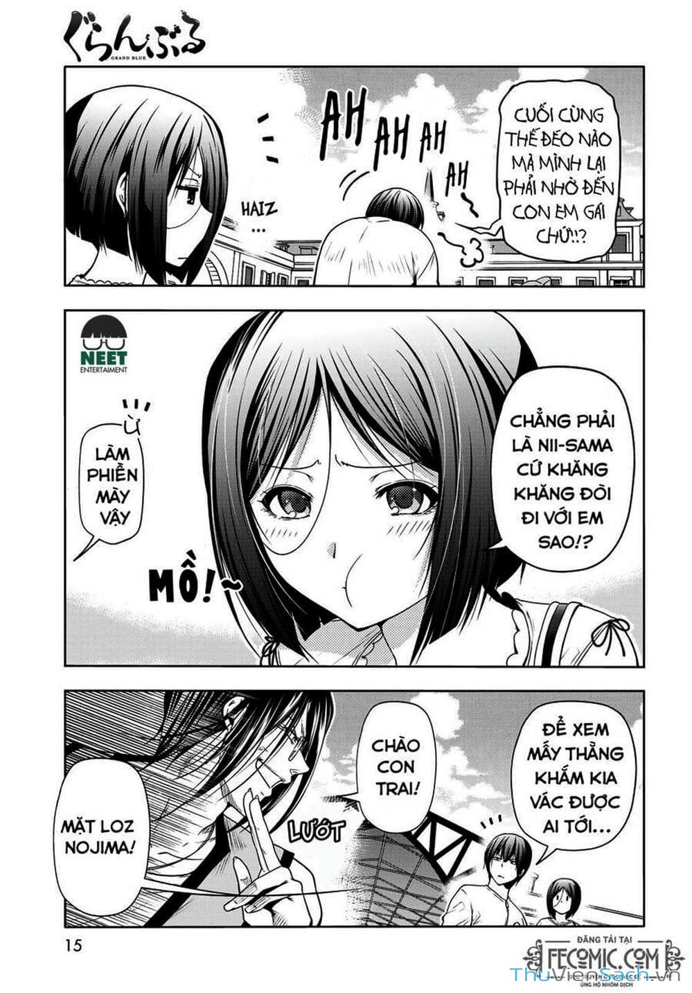 Truyện Tranh Cô Gái Thích Lặn - Grand Blue trang 3