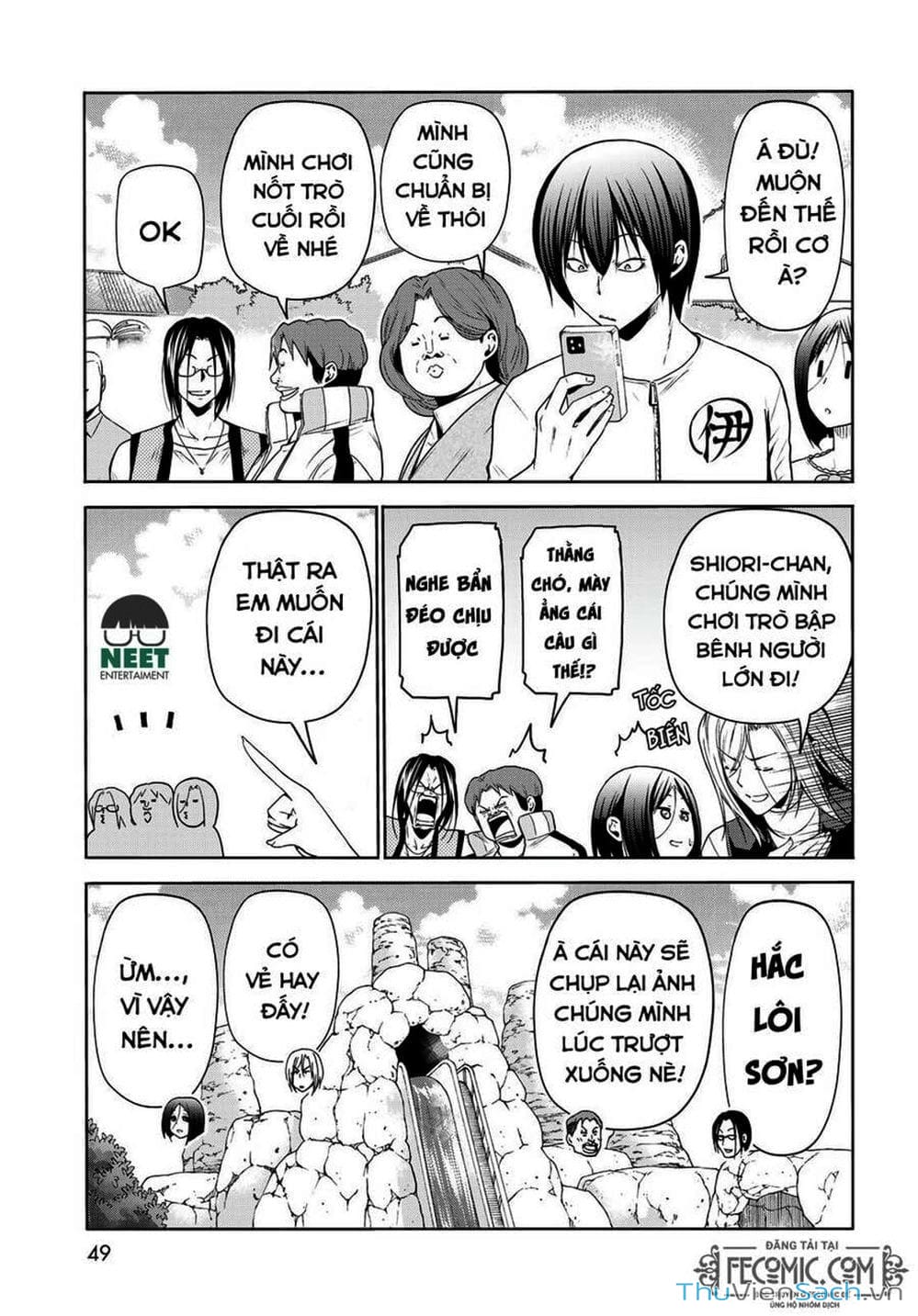 Truyện Tranh Cô Gái Thích Lặn - Grand Blue trang 3