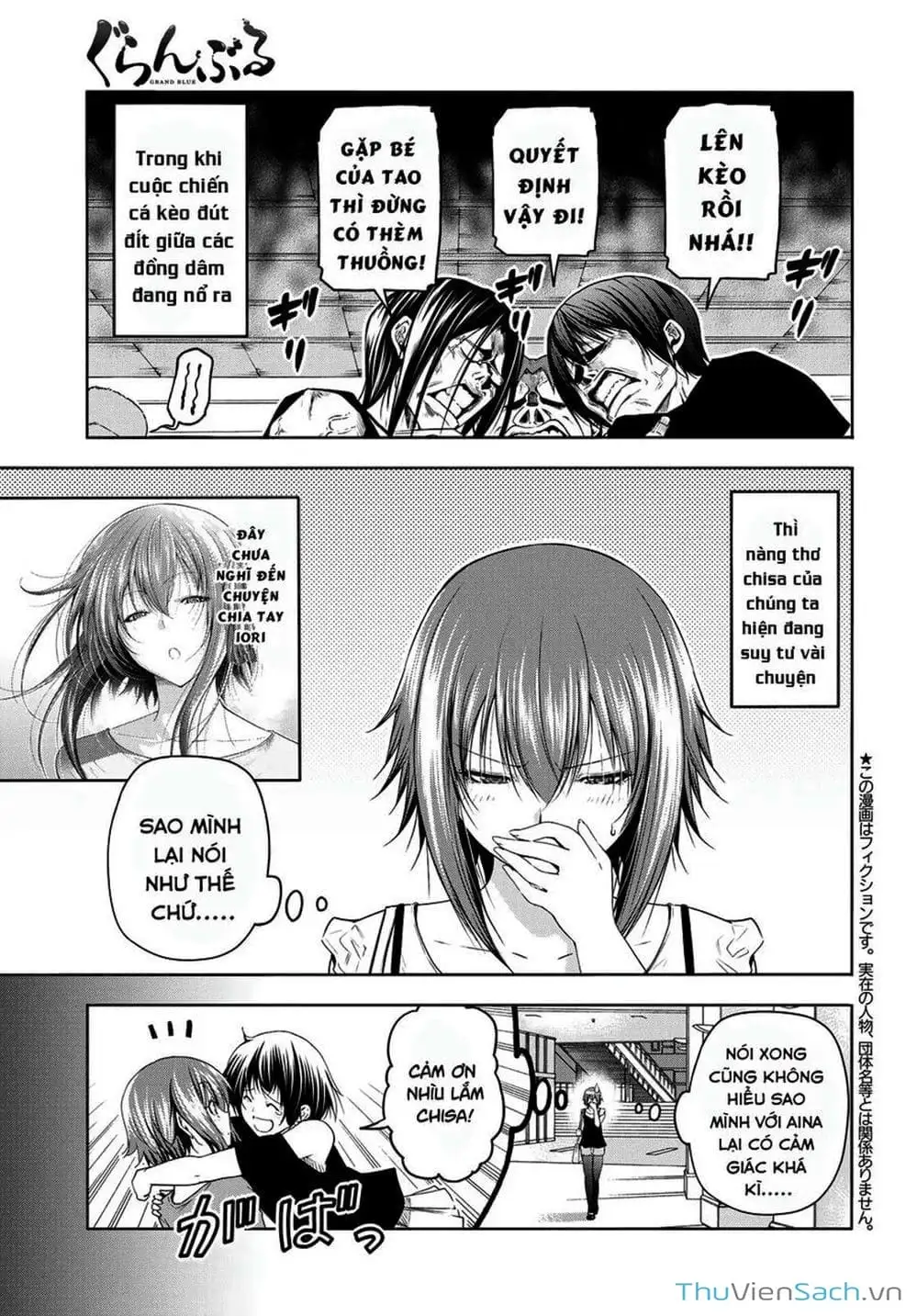 Truyện Tranh Cô Gái Thích Lặn - Grand Blue trang 3