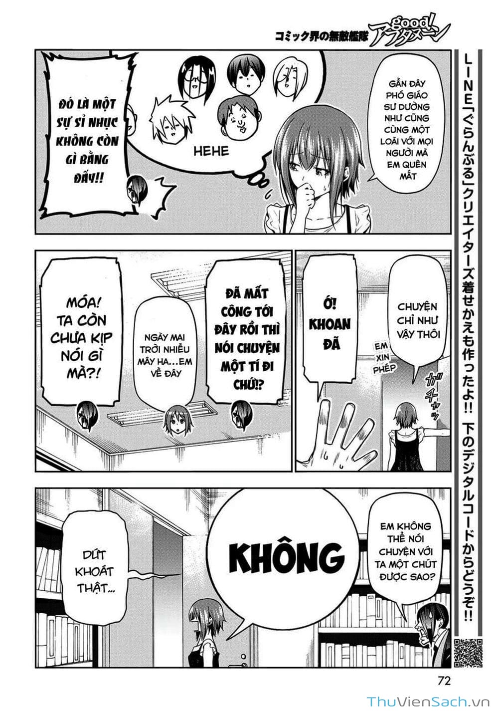 Truyện Tranh Cô Gái Thích Lặn - Grand Blue trang 3