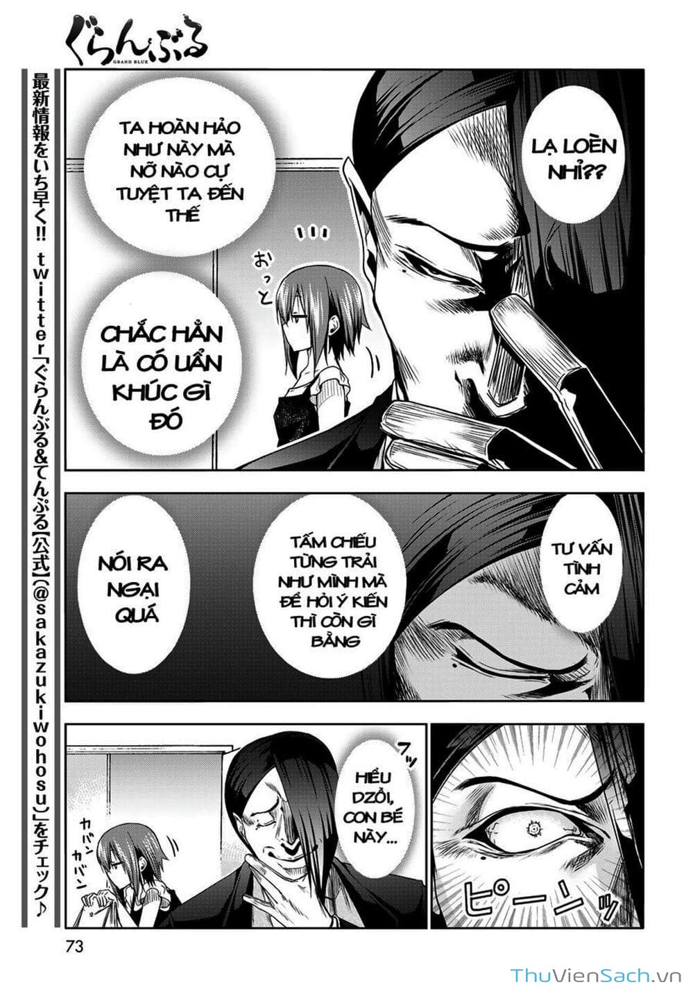 Truyện Tranh Cô Gái Thích Lặn - Grand Blue trang 3