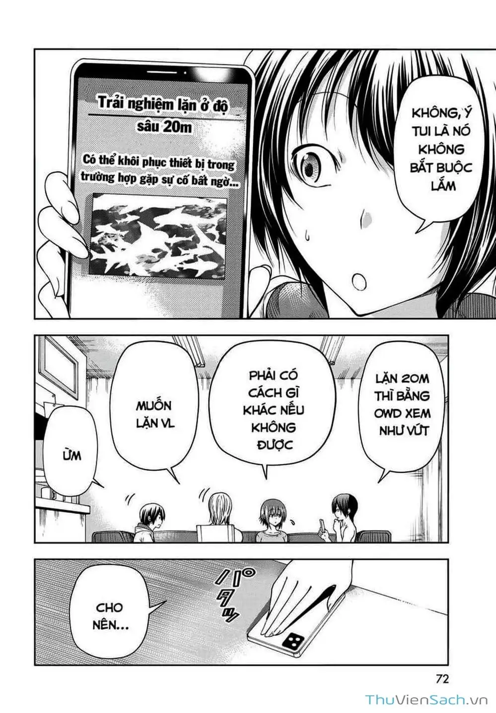 Truyện Tranh Cô Gái Thích Lặn - Grand Blue trang 3