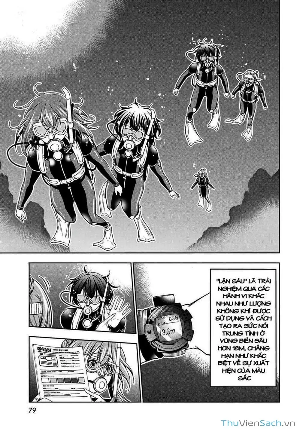 Truyện Tranh Cô Gái Thích Lặn - Grand Blue trang 3