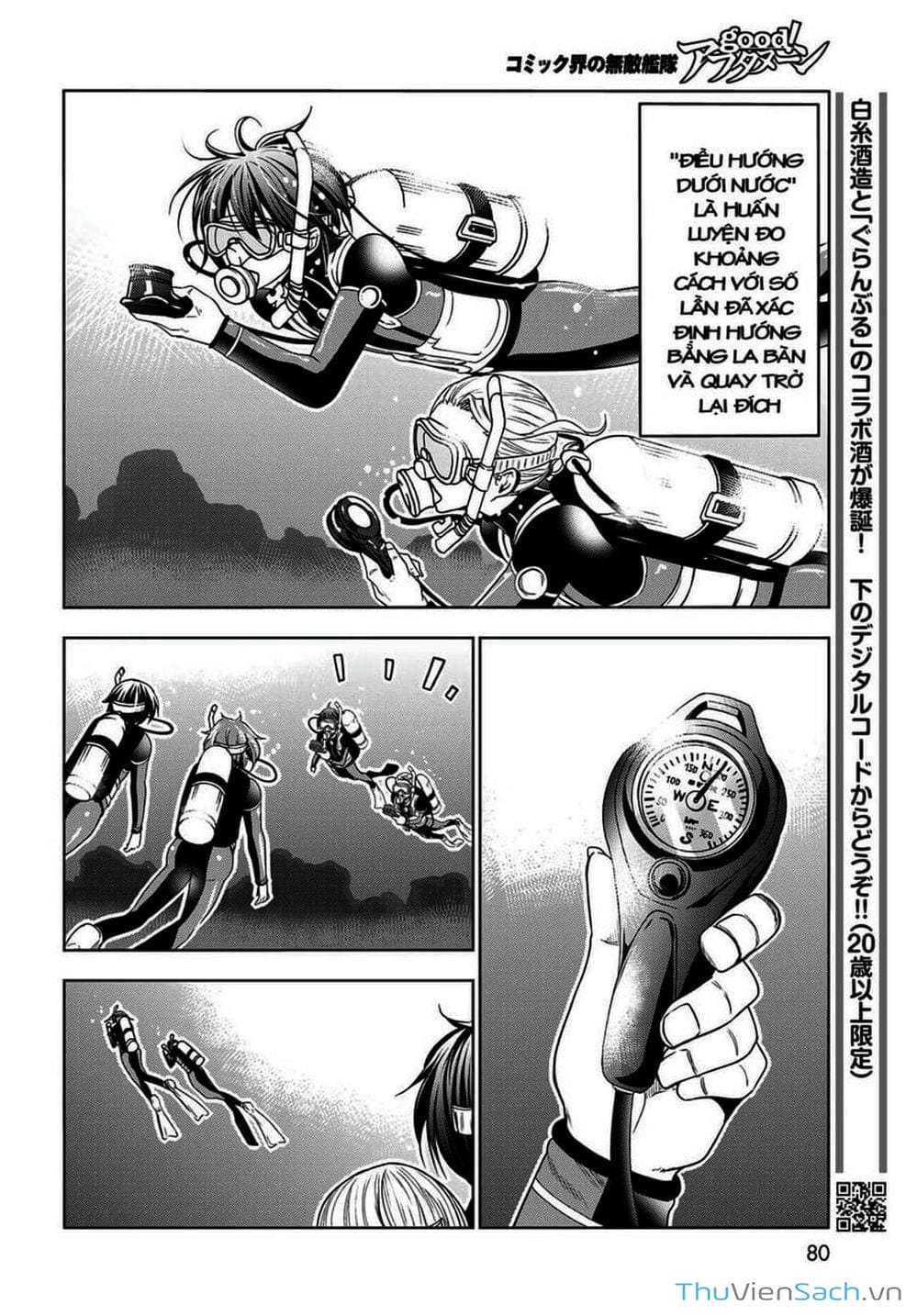 Truyện Tranh Cô Gái Thích Lặn - Grand Blue trang 3