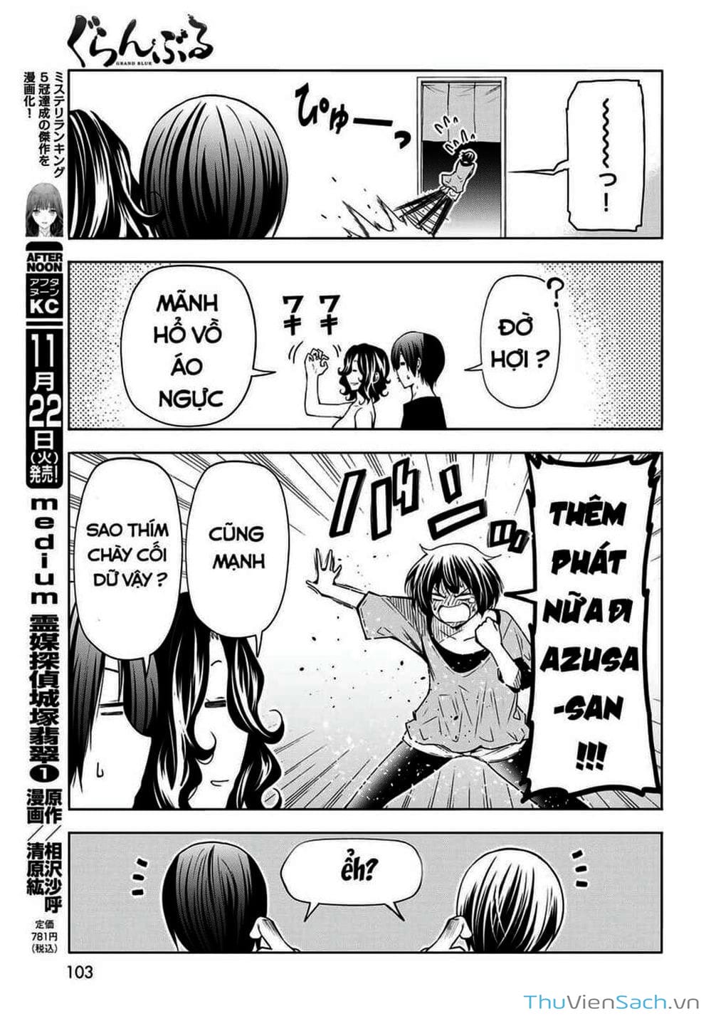 Truyện Tranh Cô Gái Thích Lặn - Grand Blue trang 3