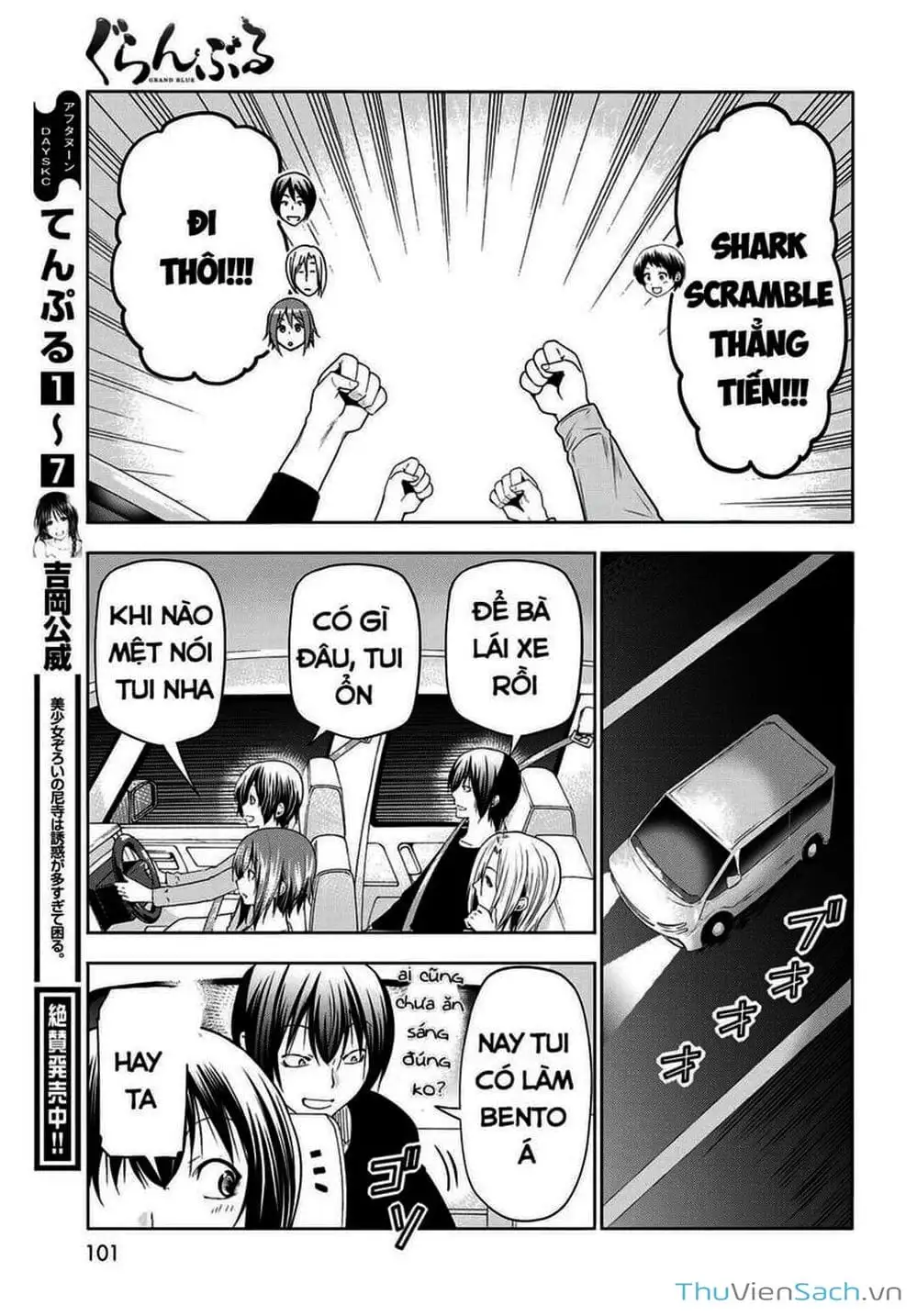 Truyện Tranh Cô Gái Thích Lặn - Grand Blue trang 3