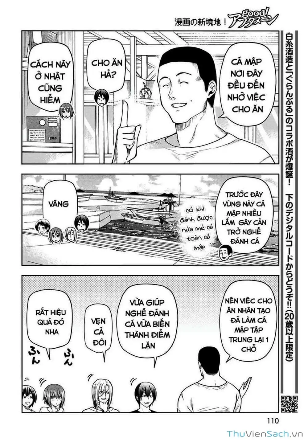 Truyện Tranh Cô Gái Thích Lặn - Grand Blue trang 3