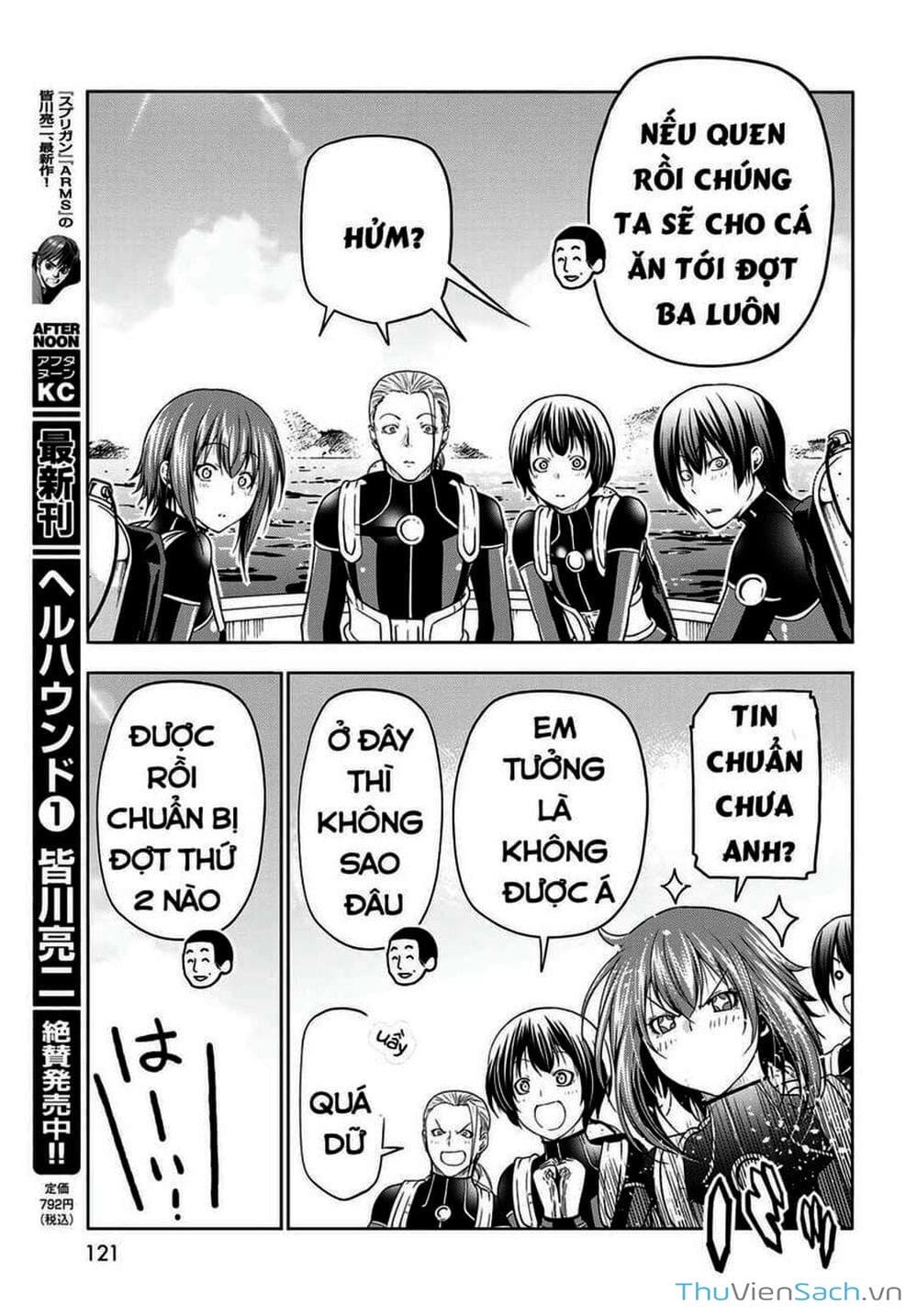 Truyện Tranh Cô Gái Thích Lặn - Grand Blue trang 3