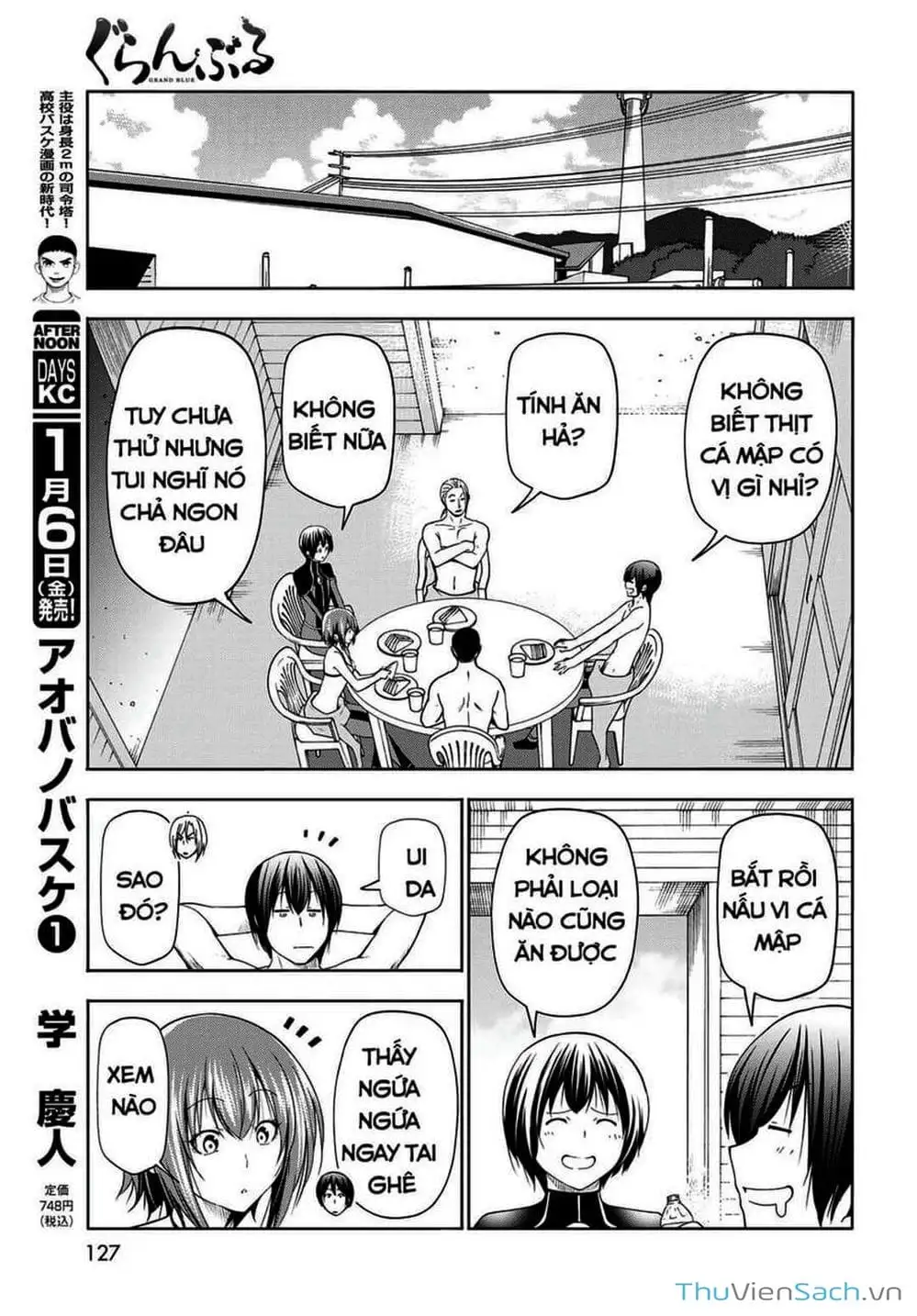 Truyện Tranh Cô Gái Thích Lặn - Grand Blue trang 3