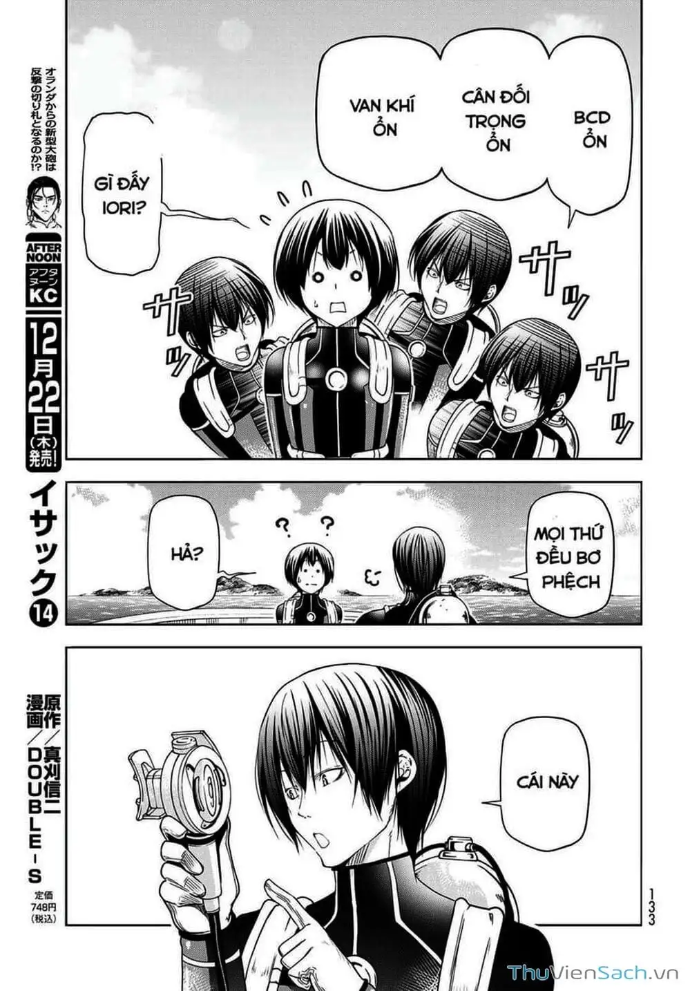 Truyện Tranh Cô Gái Thích Lặn - Grand Blue trang 3