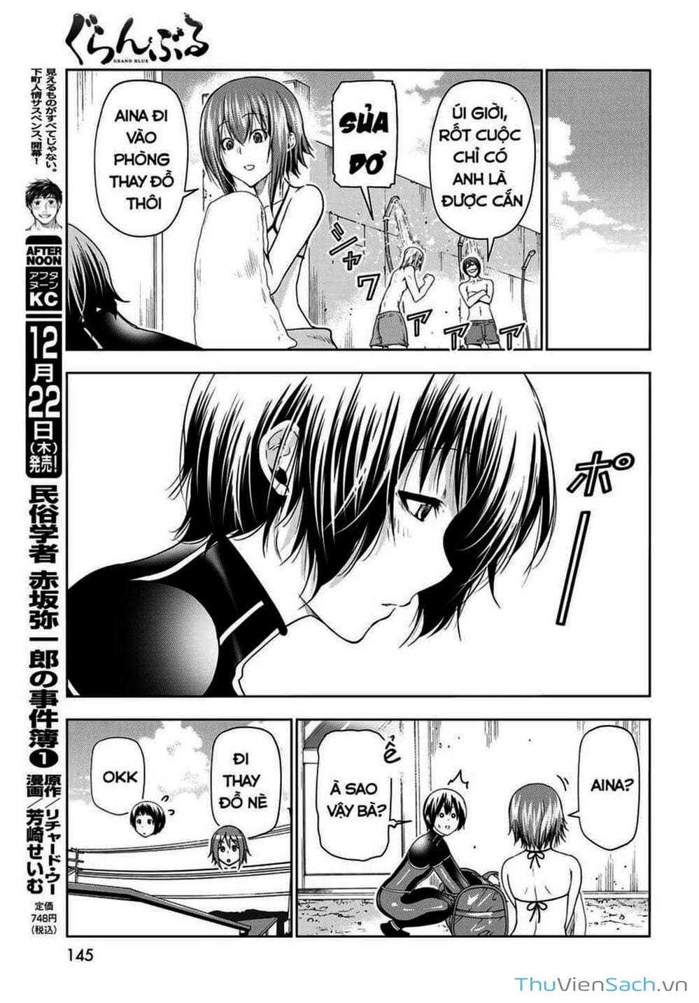 Truyện Tranh Cô Gái Thích Lặn - Grand Blue trang 3