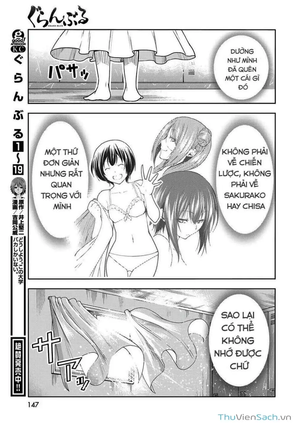 Truyện Tranh Cô Gái Thích Lặn - Grand Blue trang 3