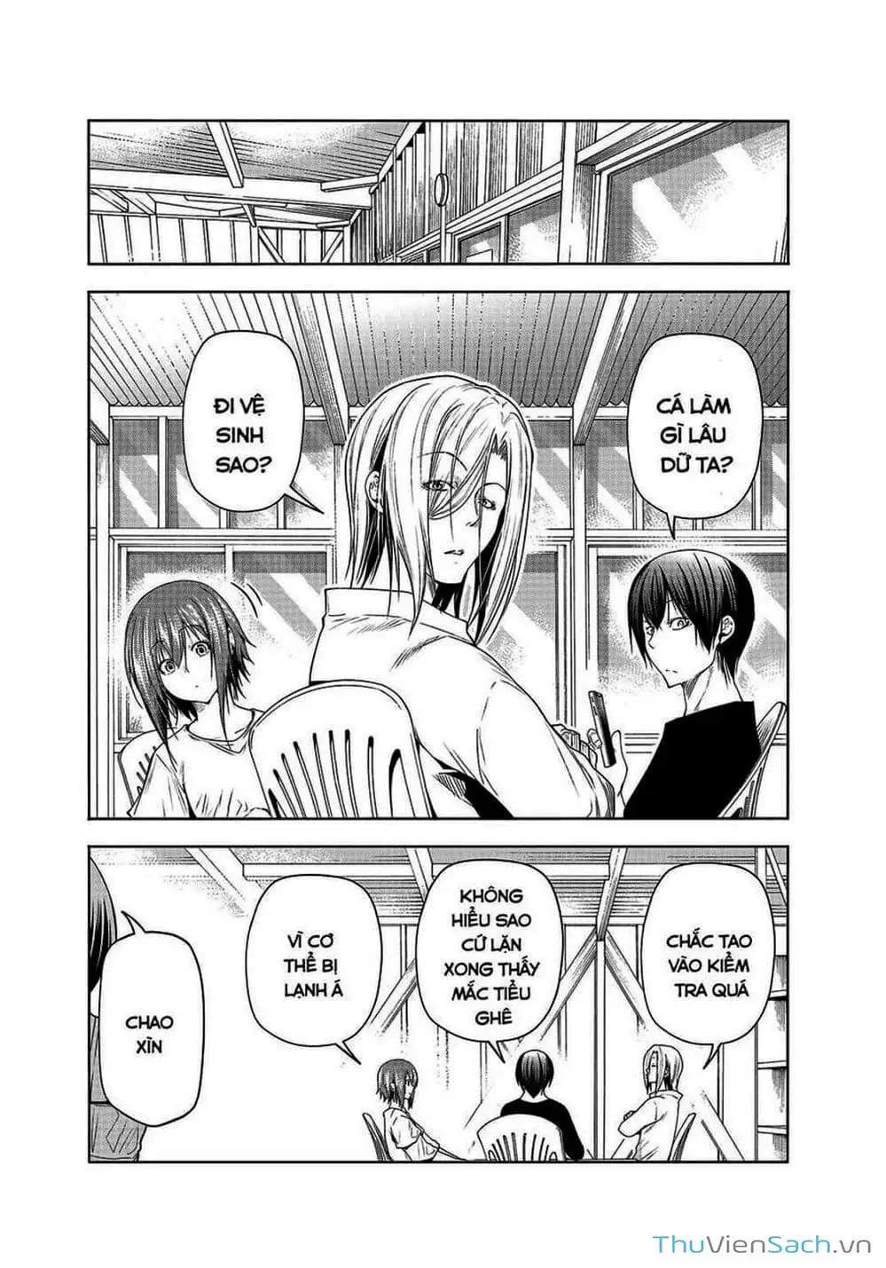 Truyện Tranh Cô Gái Thích Lặn - Grand Blue trang 3