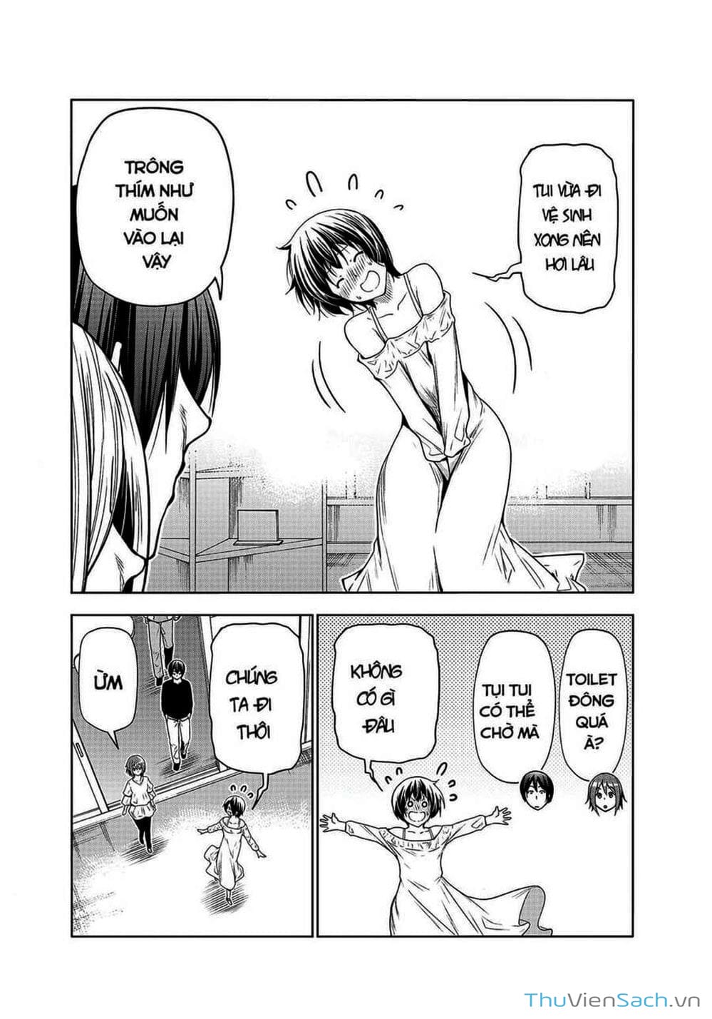 Truyện Tranh Cô Gái Thích Lặn - Grand Blue trang 3