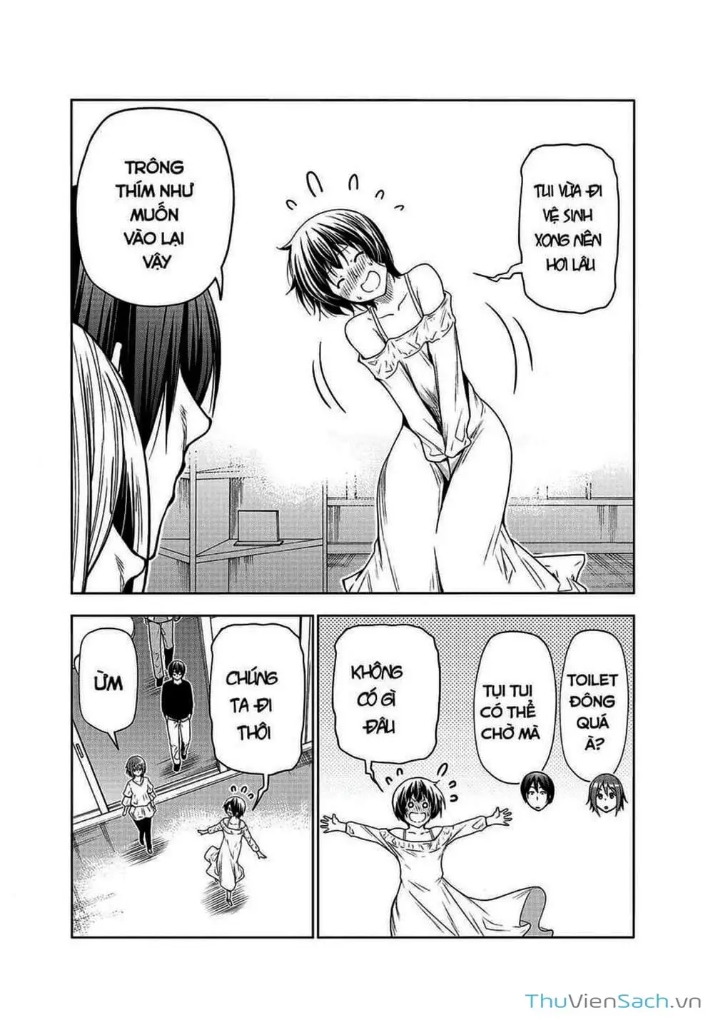 Truyện Tranh Cô Gái Thích Lặn - Grand Blue trang 3