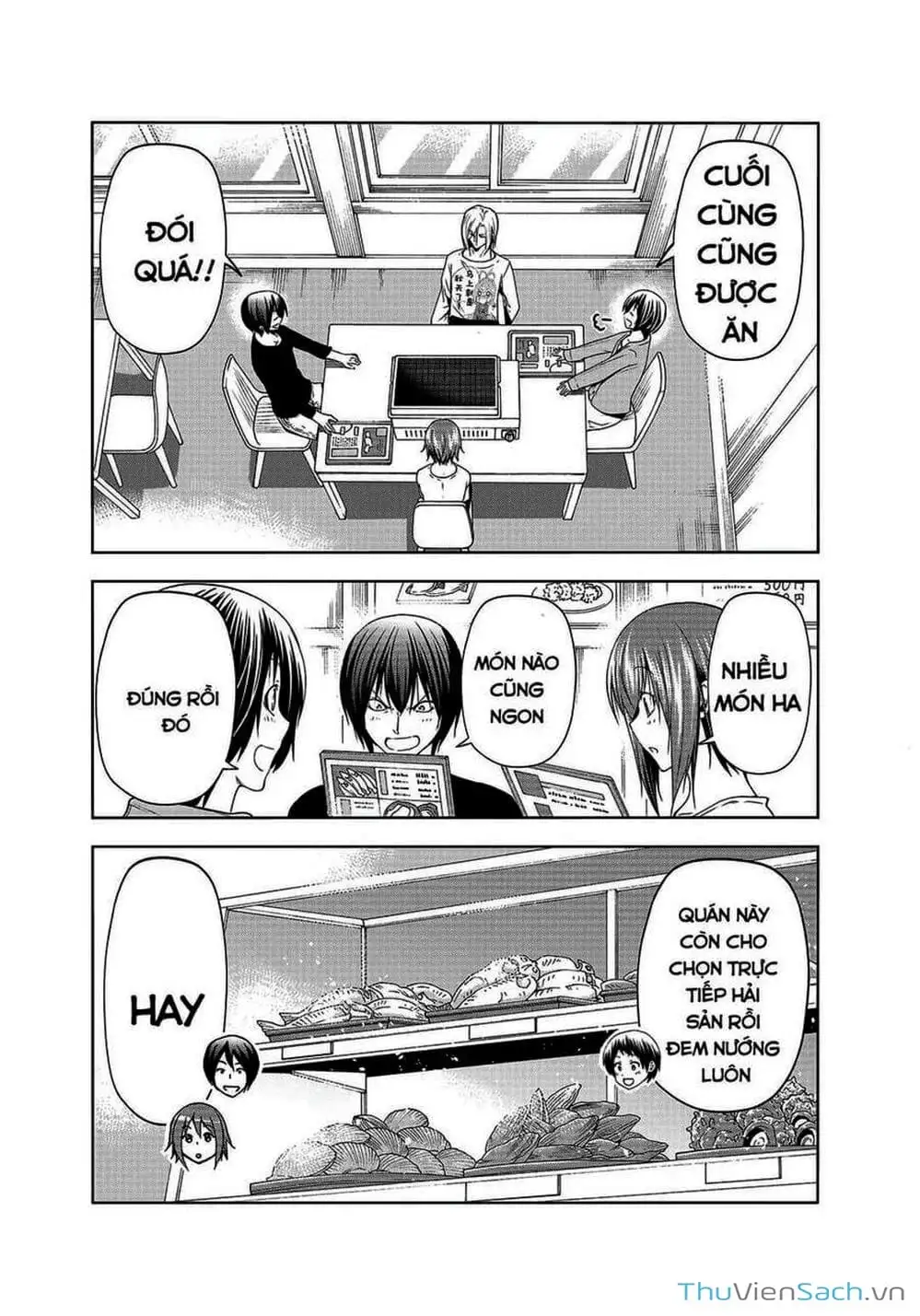 Truyện Tranh Cô Gái Thích Lặn - Grand Blue trang 3