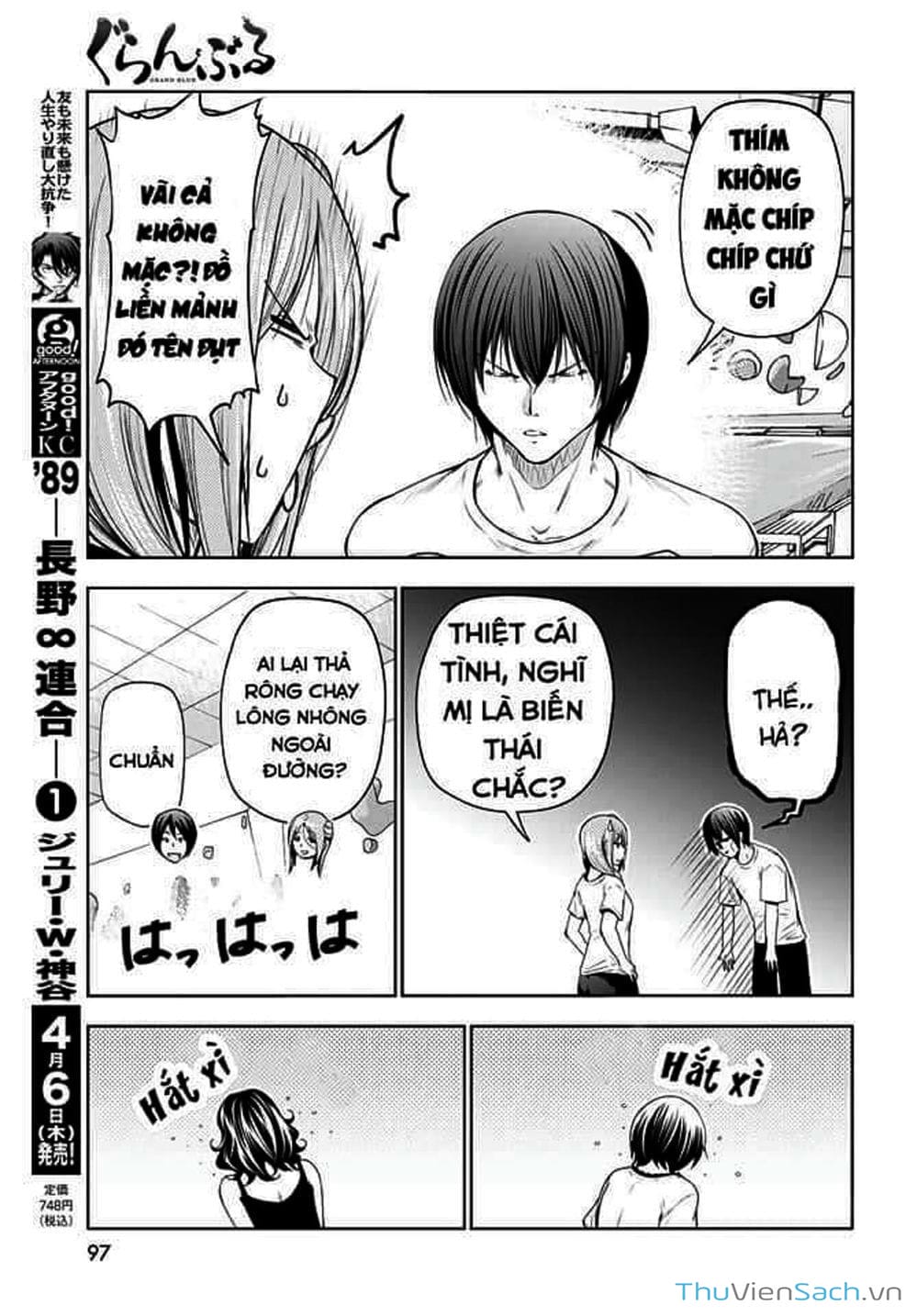 Truyện Tranh Cô Gái Thích Lặn - Grand Blue trang 3