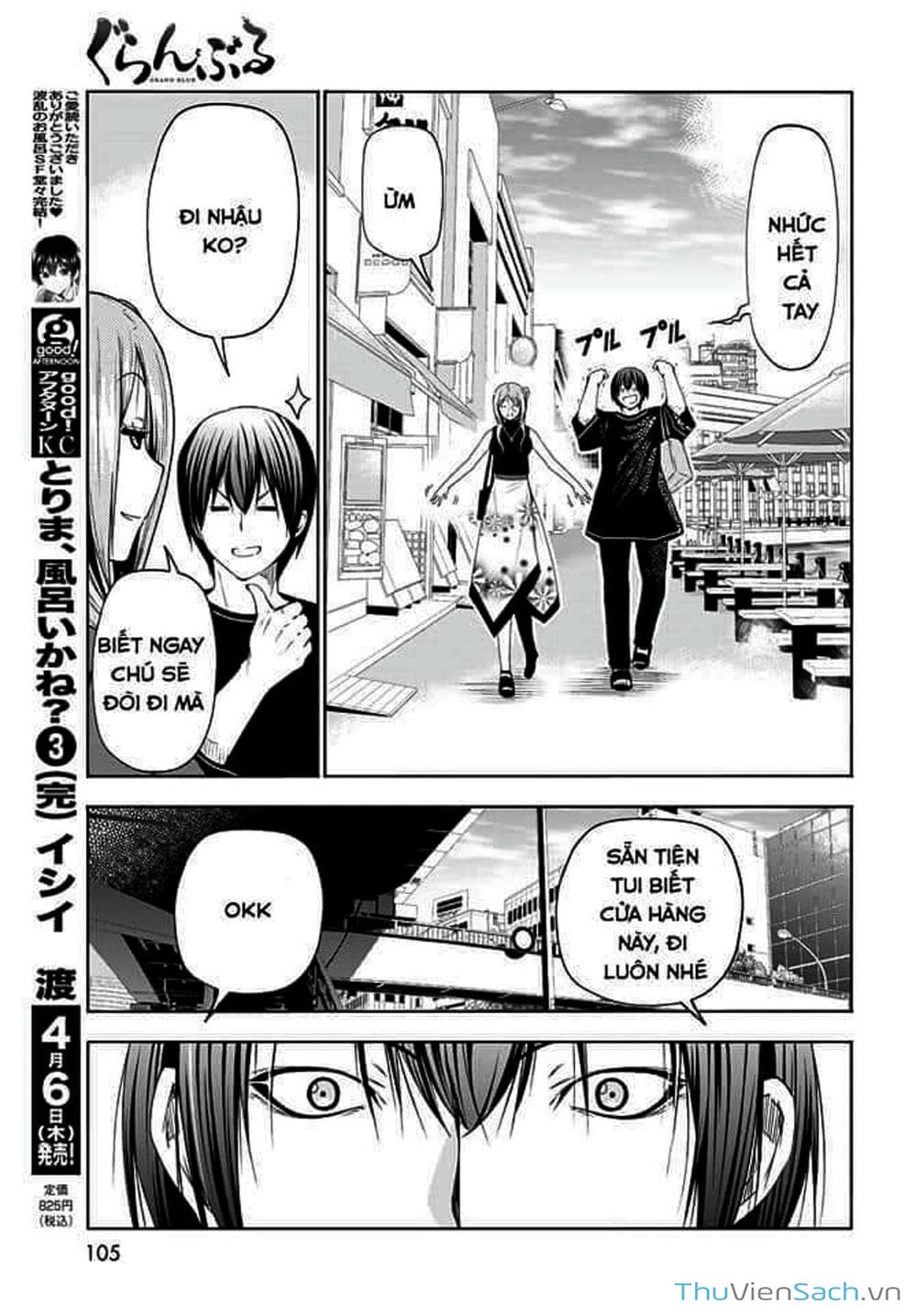 Truyện Tranh Cô Gái Thích Lặn - Grand Blue trang 3