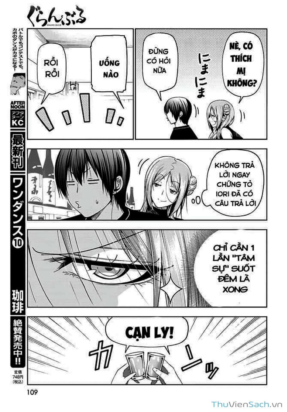 Truyện Tranh Cô Gái Thích Lặn - Grand Blue trang 3