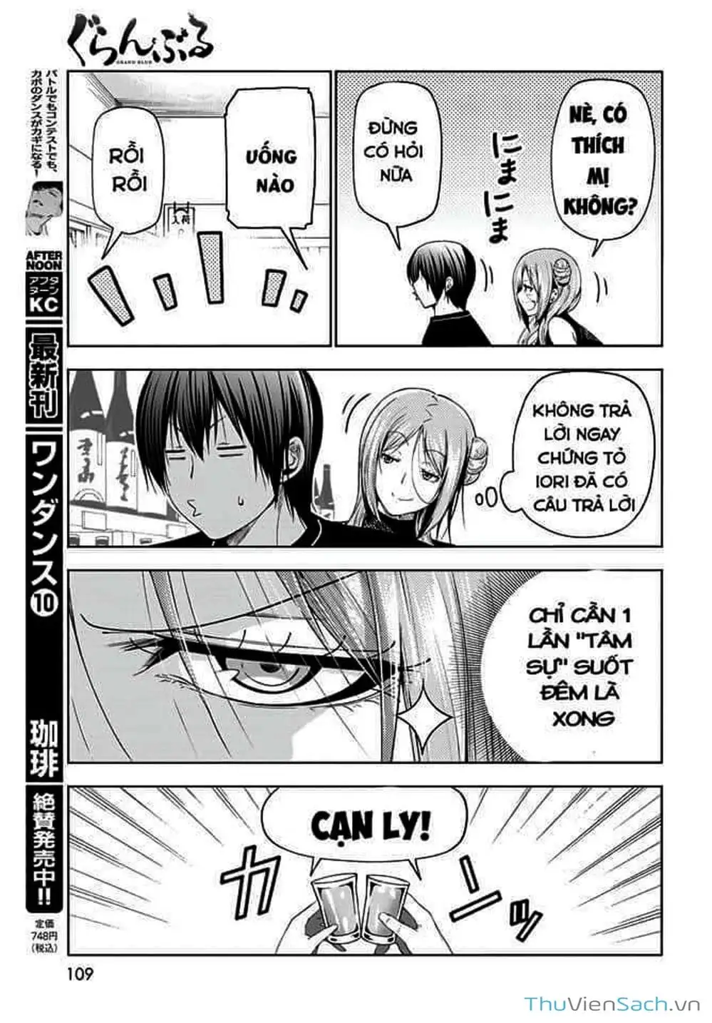 Truyện Tranh Cô Gái Thích Lặn - Grand Blue trang 3