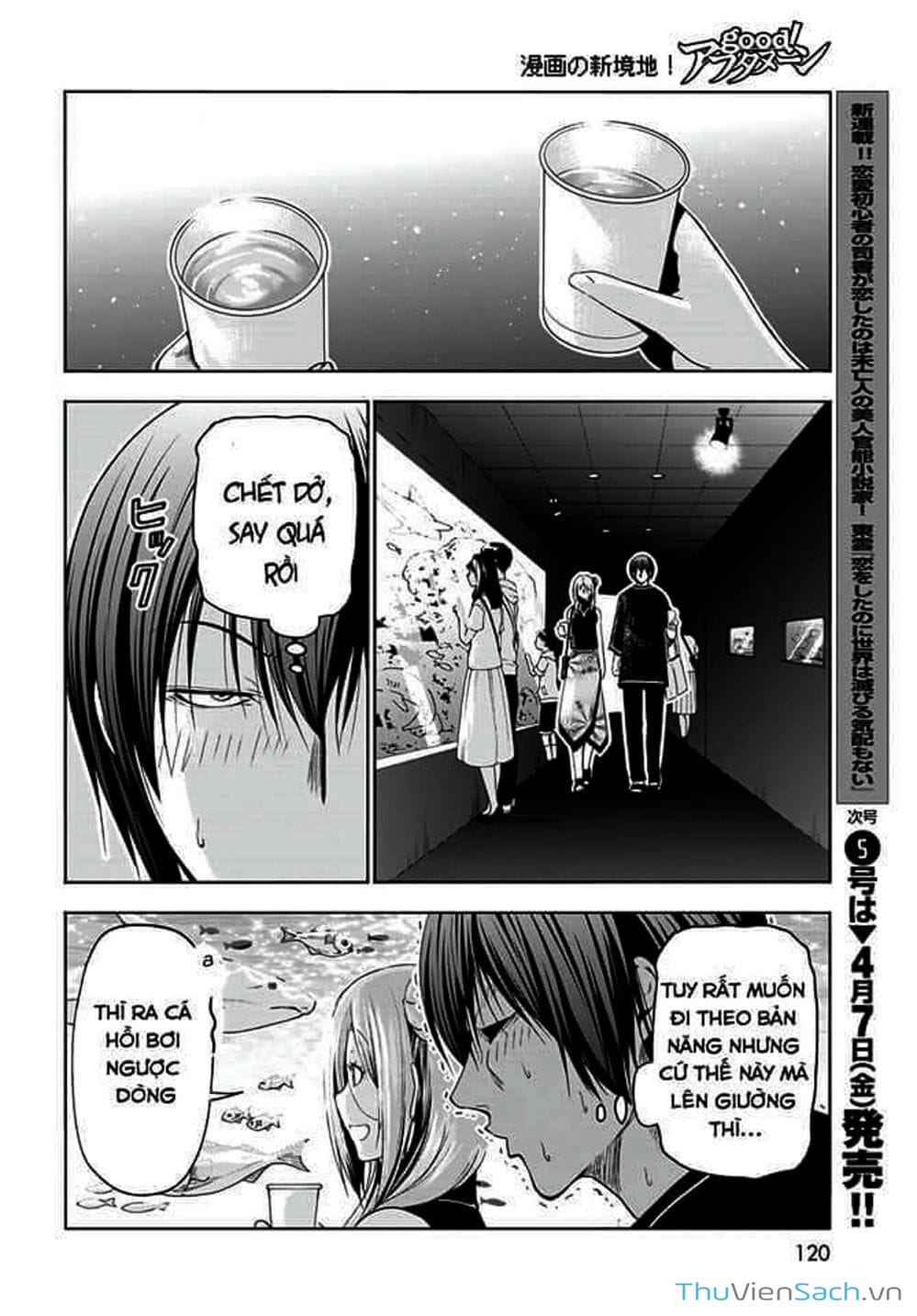 Truyện Tranh Cô Gái Thích Lặn - Grand Blue trang 3