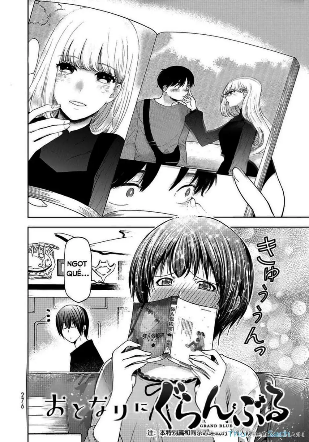 Truyện Tranh Cô Gái Thích Lặn - Grand Blue trang 3